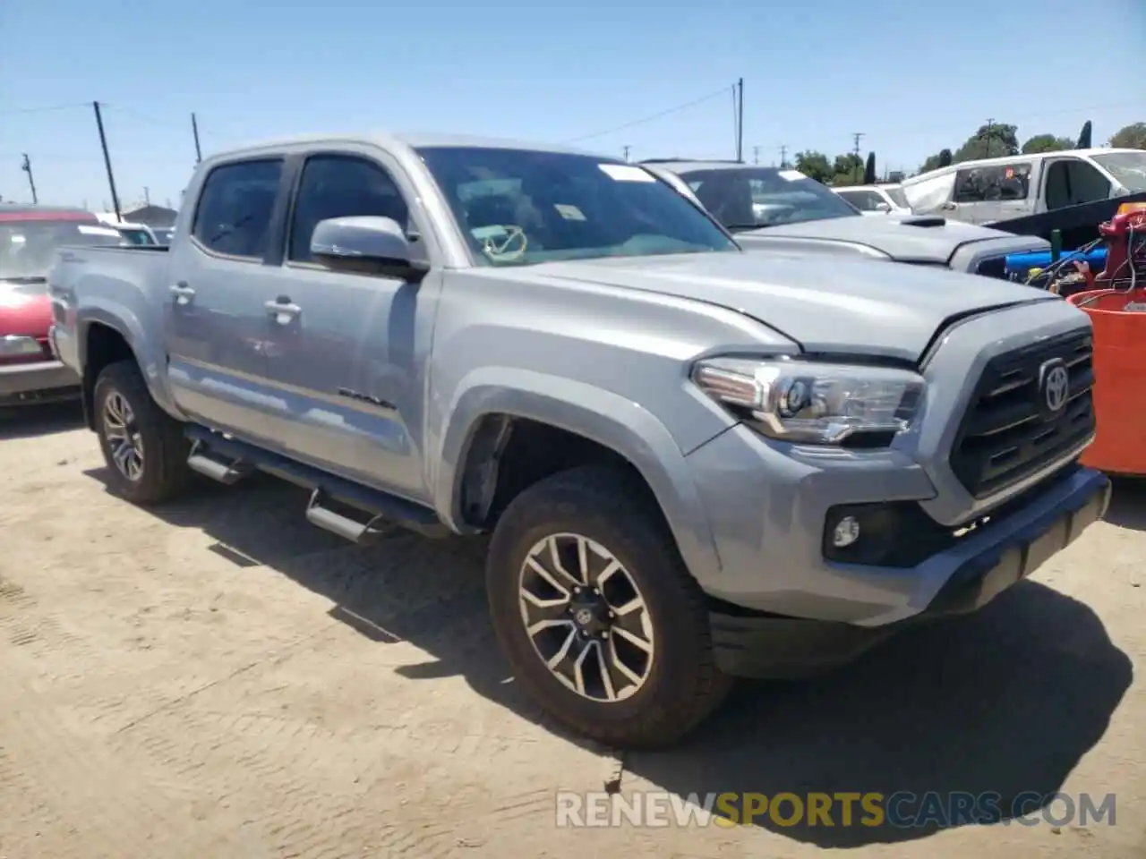 1 Photograph of a damaged car 5TFAZ5CNXMX116317 TOYOTA TACOMA 2021