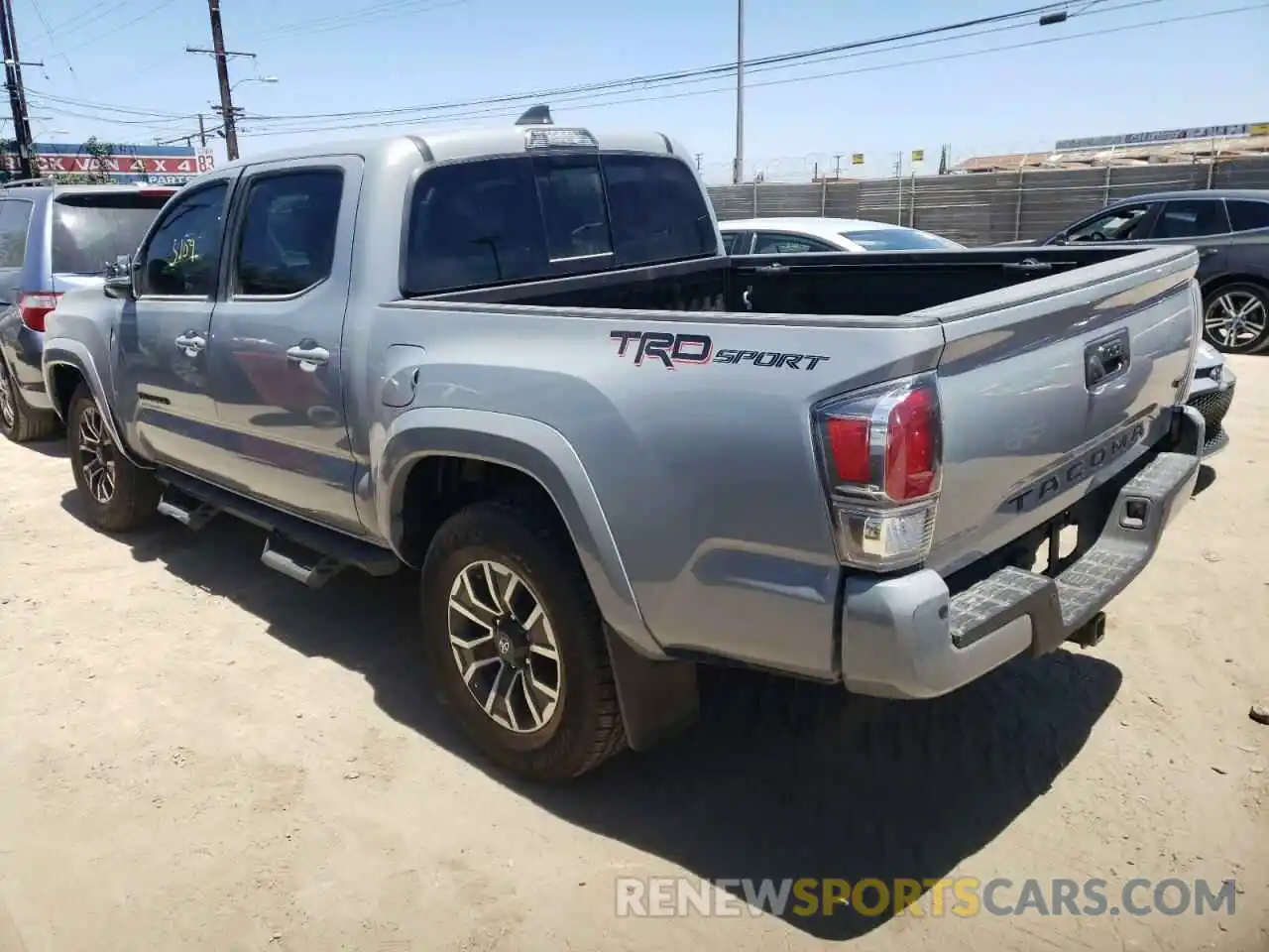 3 Photograph of a damaged car 5TFAZ5CNXMX116317 TOYOTA TACOMA 2021