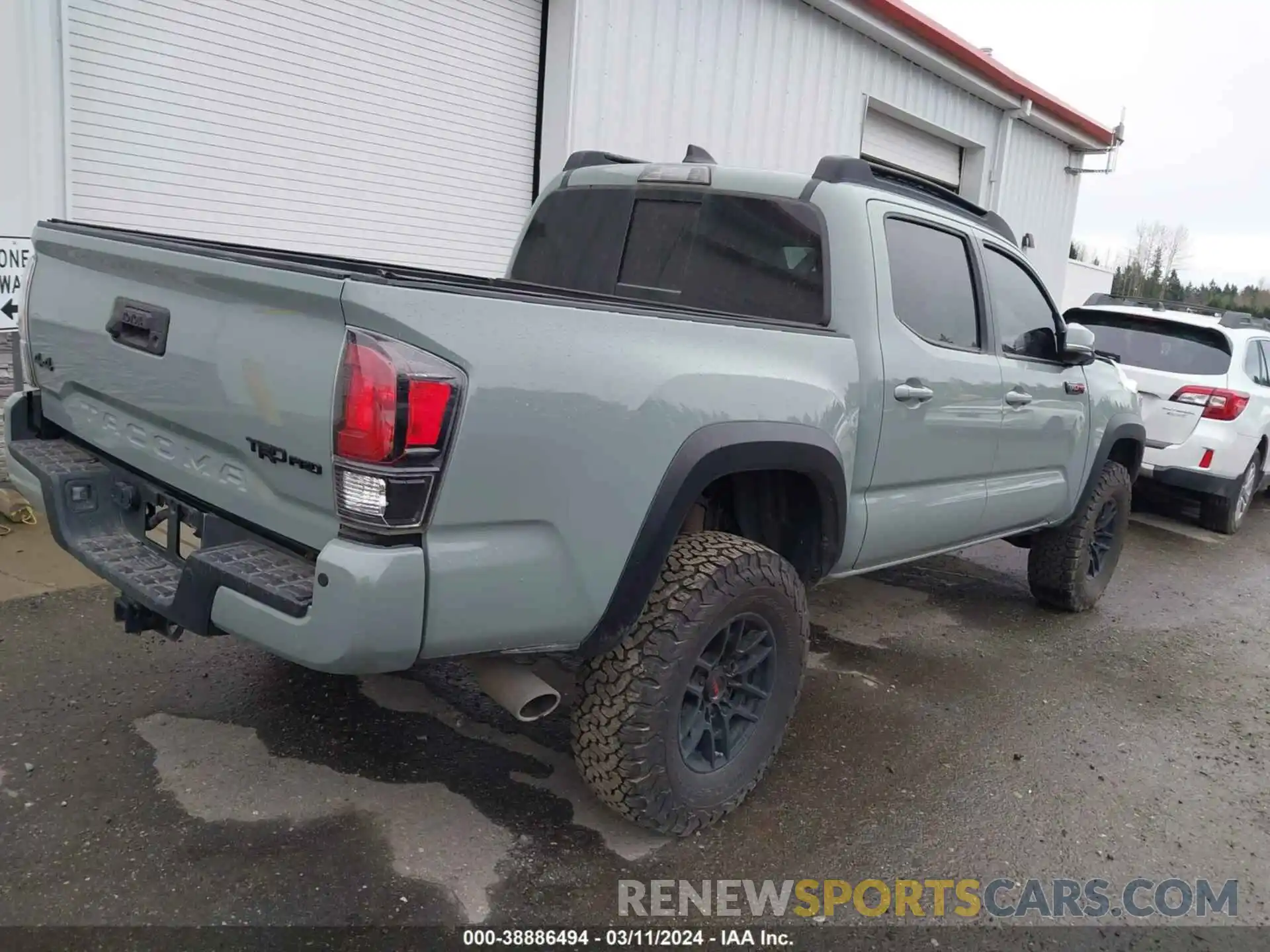 4 Фотография поврежденного автомобиля 5TFCZ5AN0MX251401 TOYOTA TACOMA 2021