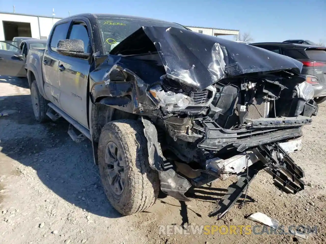 1 Photograph of a damaged car 5TFCZ5AN0MX256050 TOYOTA TACOMA 2021