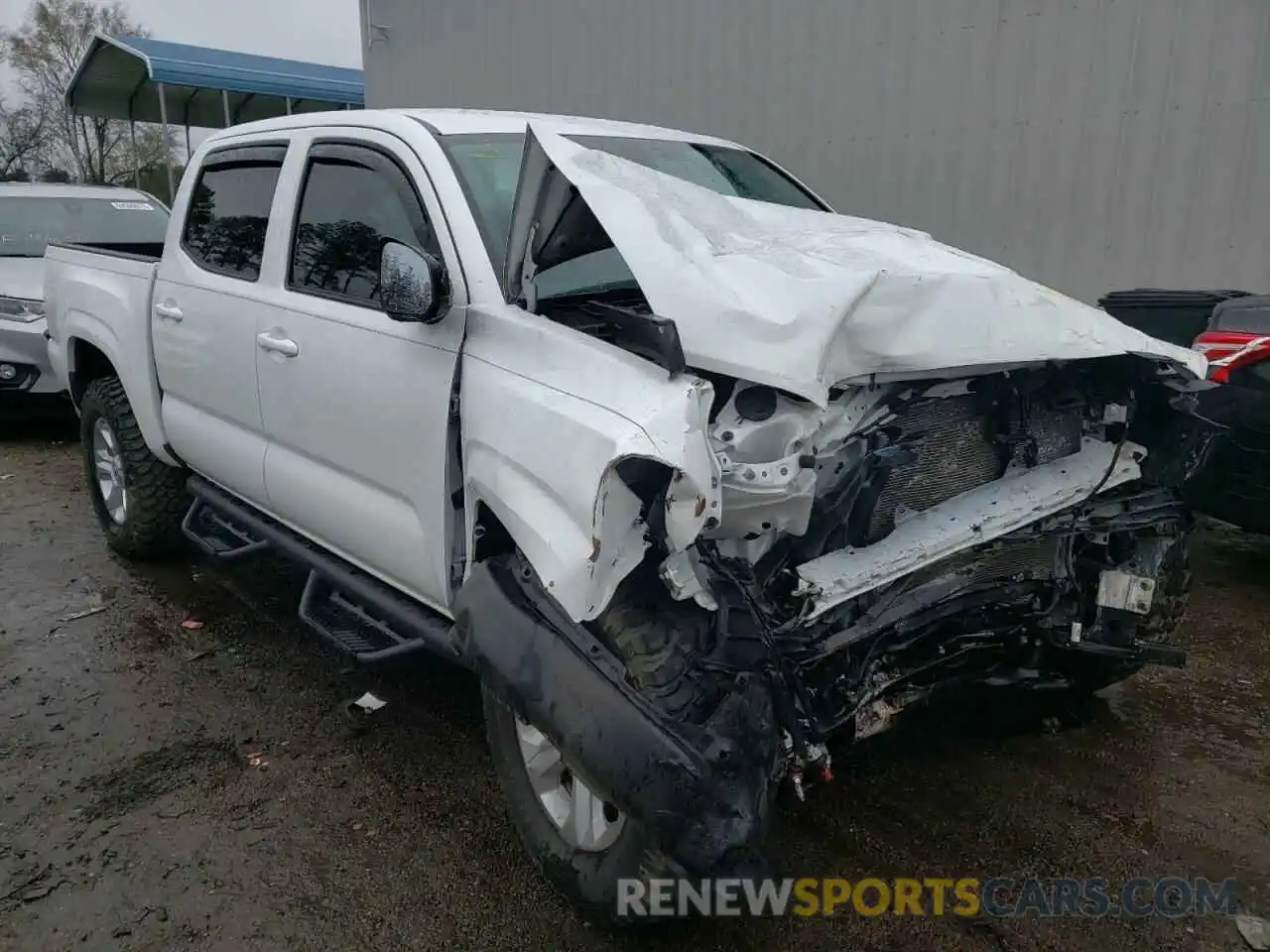 1 Photograph of a damaged car 5TFCZ5AN0MX257926 TOYOTA TACOMA 2021