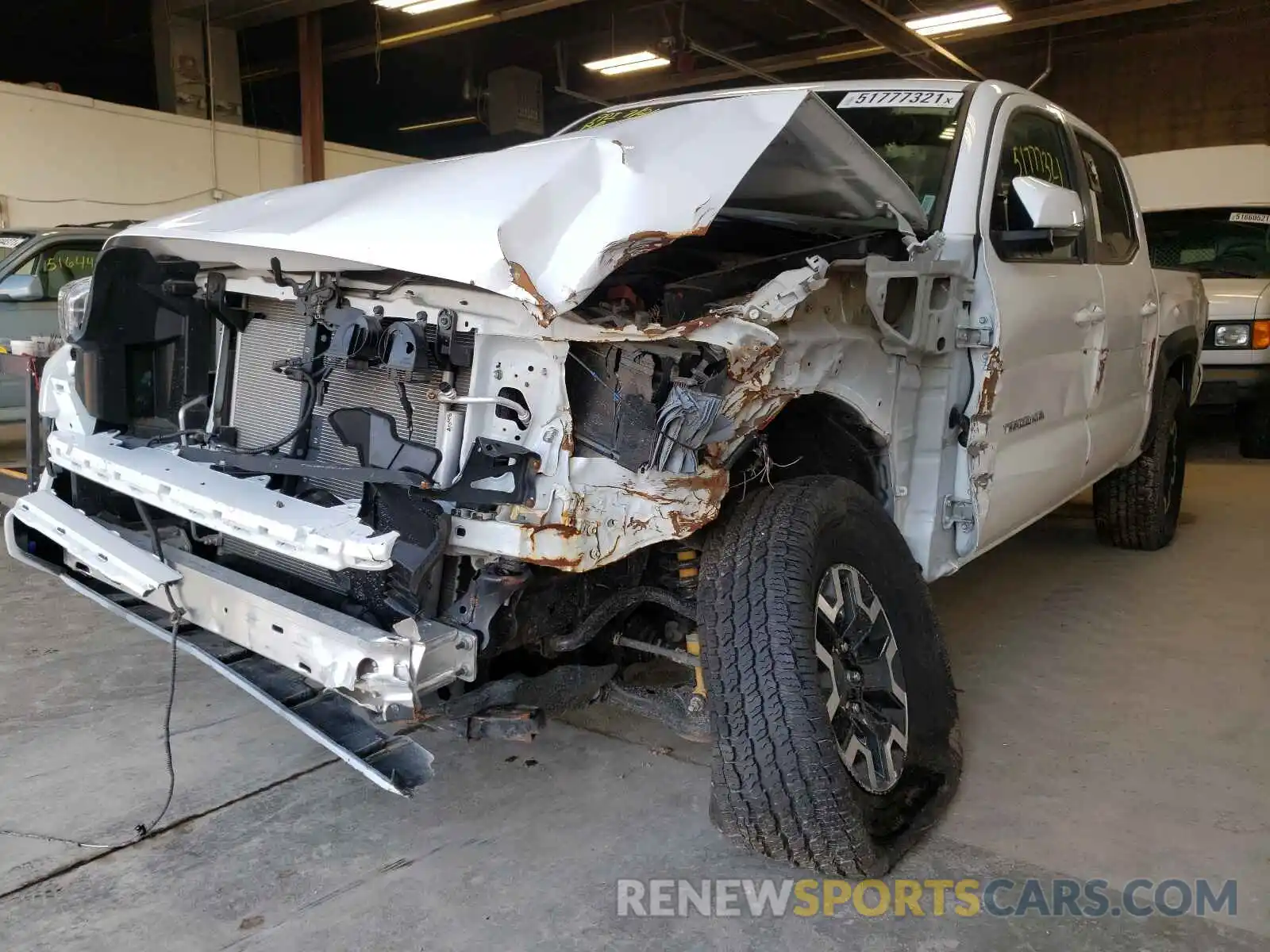 9 Photograph of a damaged car 5TFCZ5AN0MX265010 TOYOTA TACOMA 2021