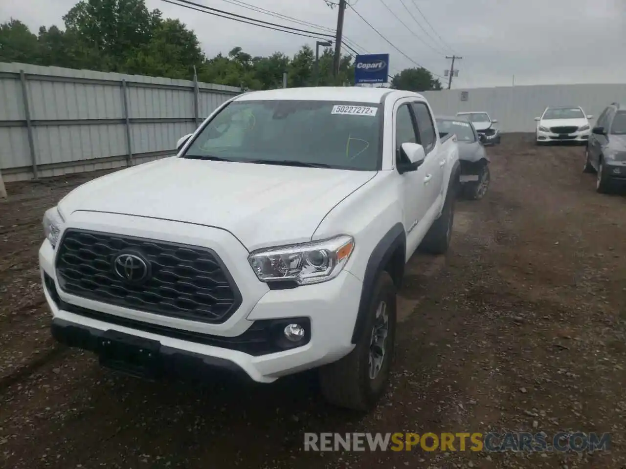 9 Фотография поврежденного автомобиля 5TFCZ5AN0MX265623 TOYOTA TACOMA 2021