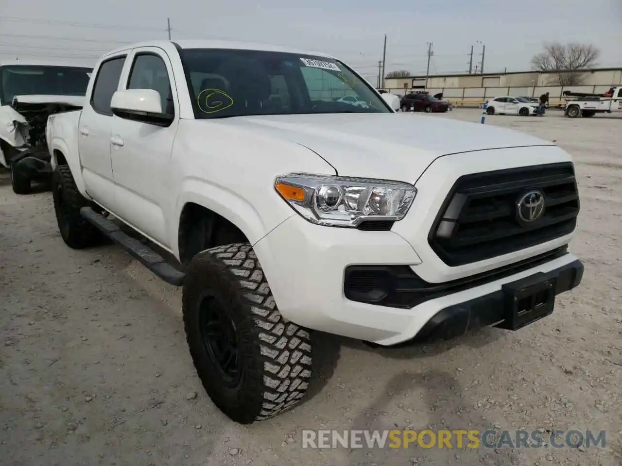 1 Photograph of a damaged car 5TFCZ5AN0MX267985 TOYOTA TACOMA 2021