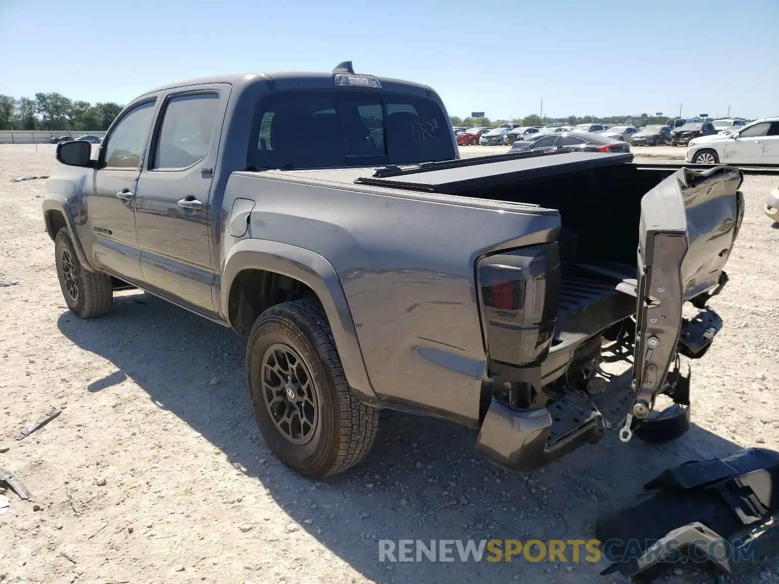 3 Photograph of a damaged car 5TFCZ5AN0MX272149 TOYOTA TACOMA 2021