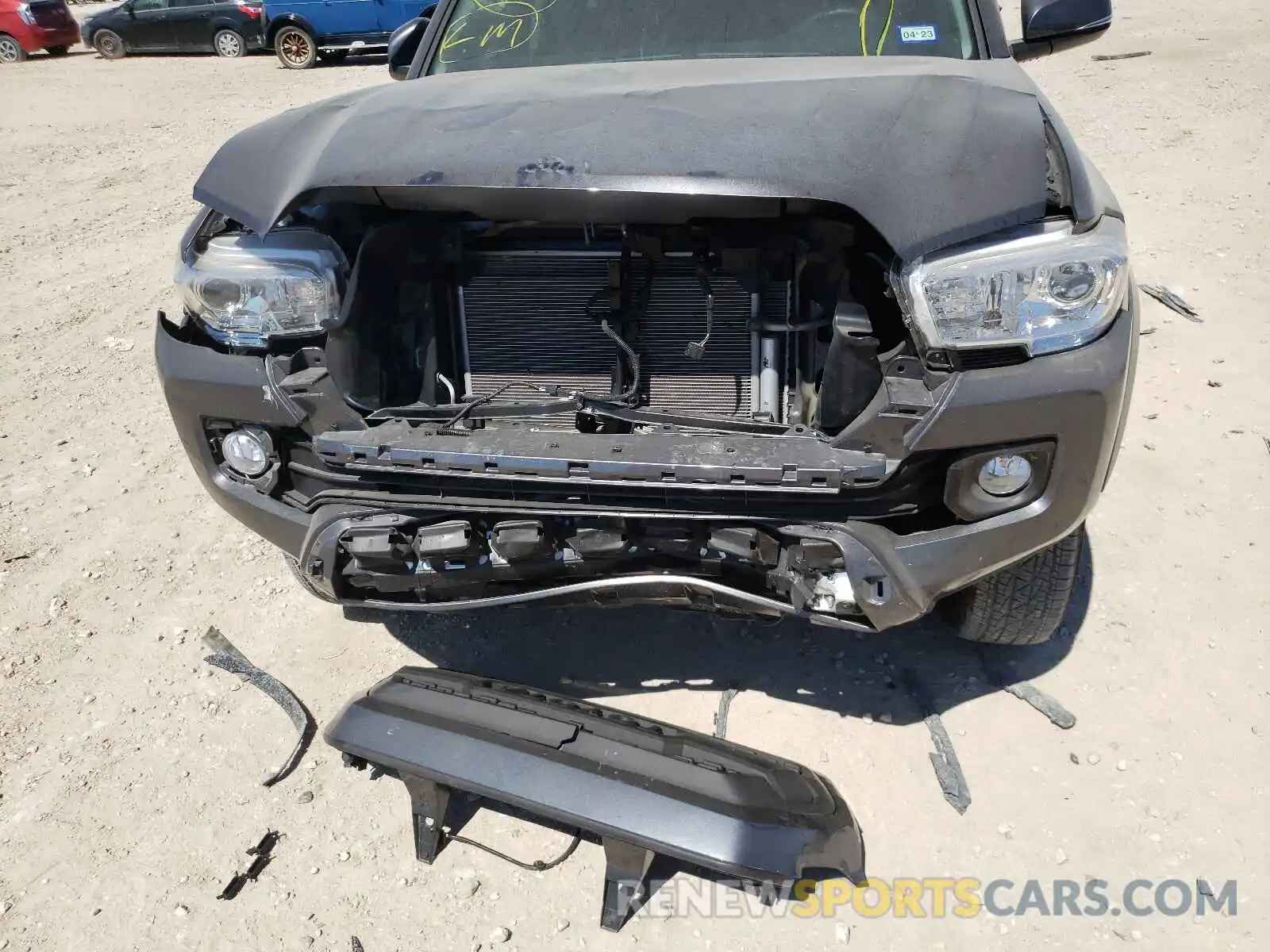 9 Фотография поврежденного автомобиля 5TFCZ5AN0MX272149 TOYOTA TACOMA 2021