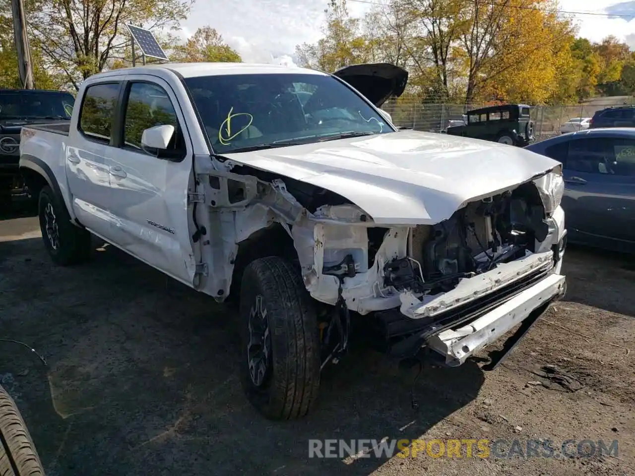 1 Фотография поврежденного автомобиля 5TFCZ5AN0MX274662 TOYOTA TACOMA 2021