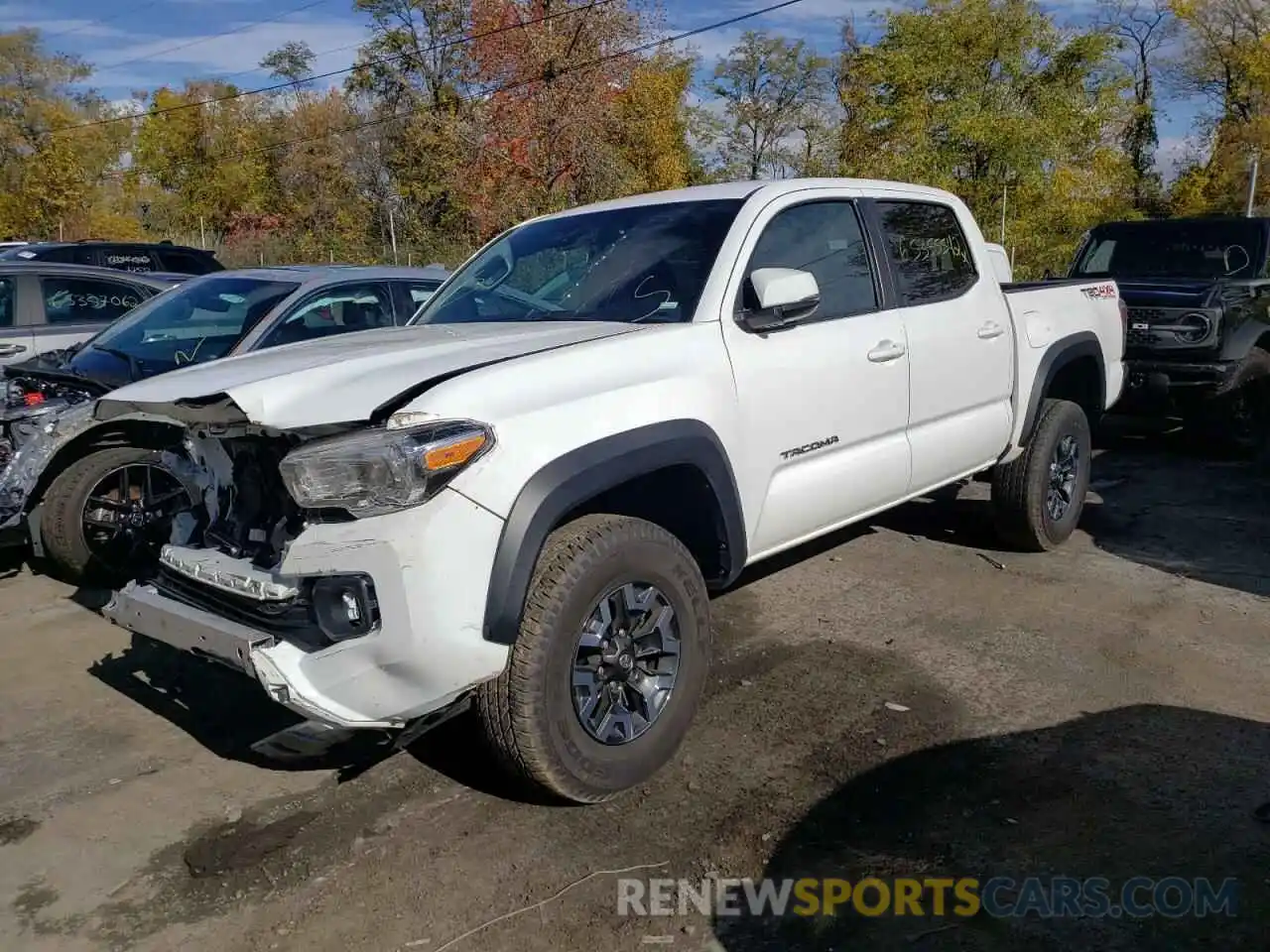 2 Фотография поврежденного автомобиля 5TFCZ5AN0MX274662 TOYOTA TACOMA 2021