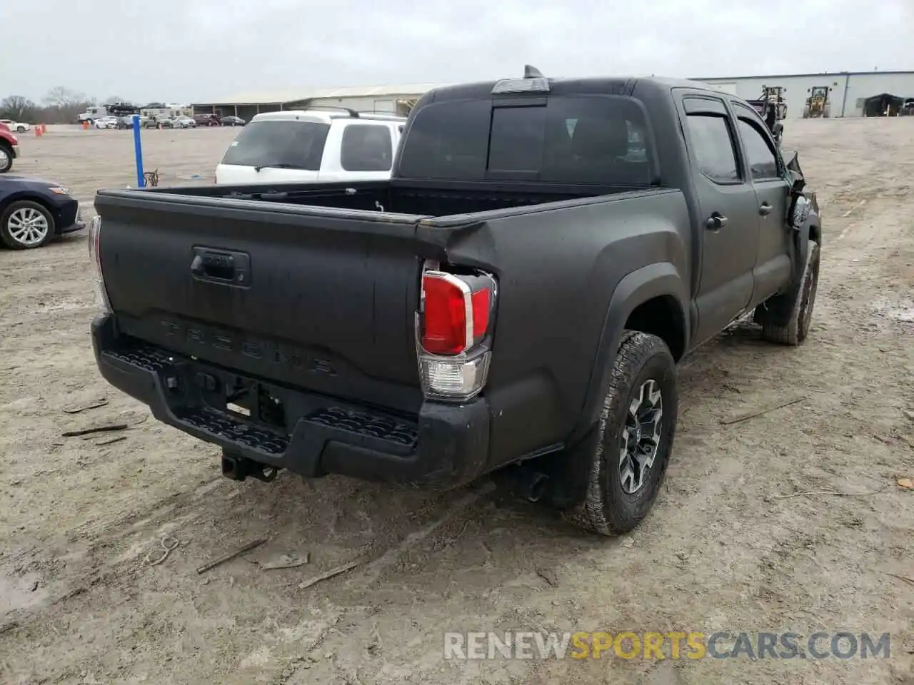 4 Фотография поврежденного автомобиля 5TFCZ5AN1MX247521 TOYOTA TACOMA 2021