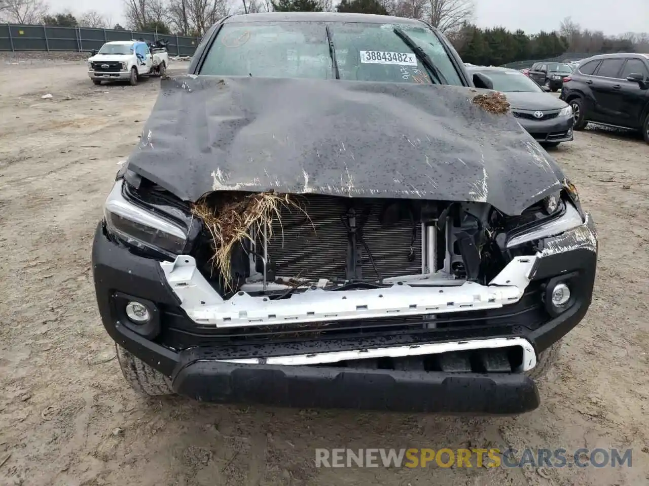 9 Photograph of a damaged car 5TFCZ5AN1MX247521 TOYOTA TACOMA 2021