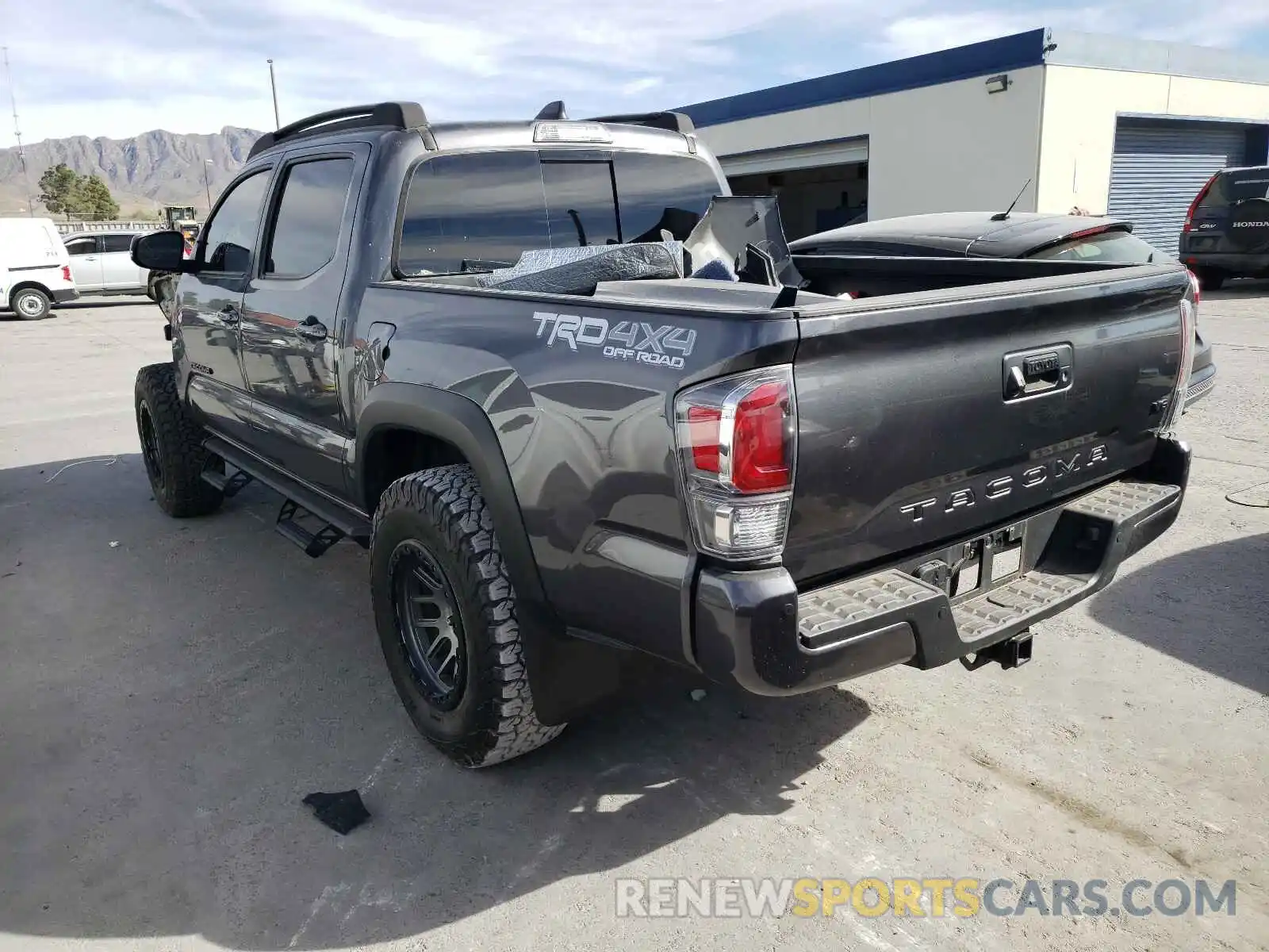 3 Photograph of a damaged car 5TFCZ5AN1MX247728 TOYOTA TACOMA 2021