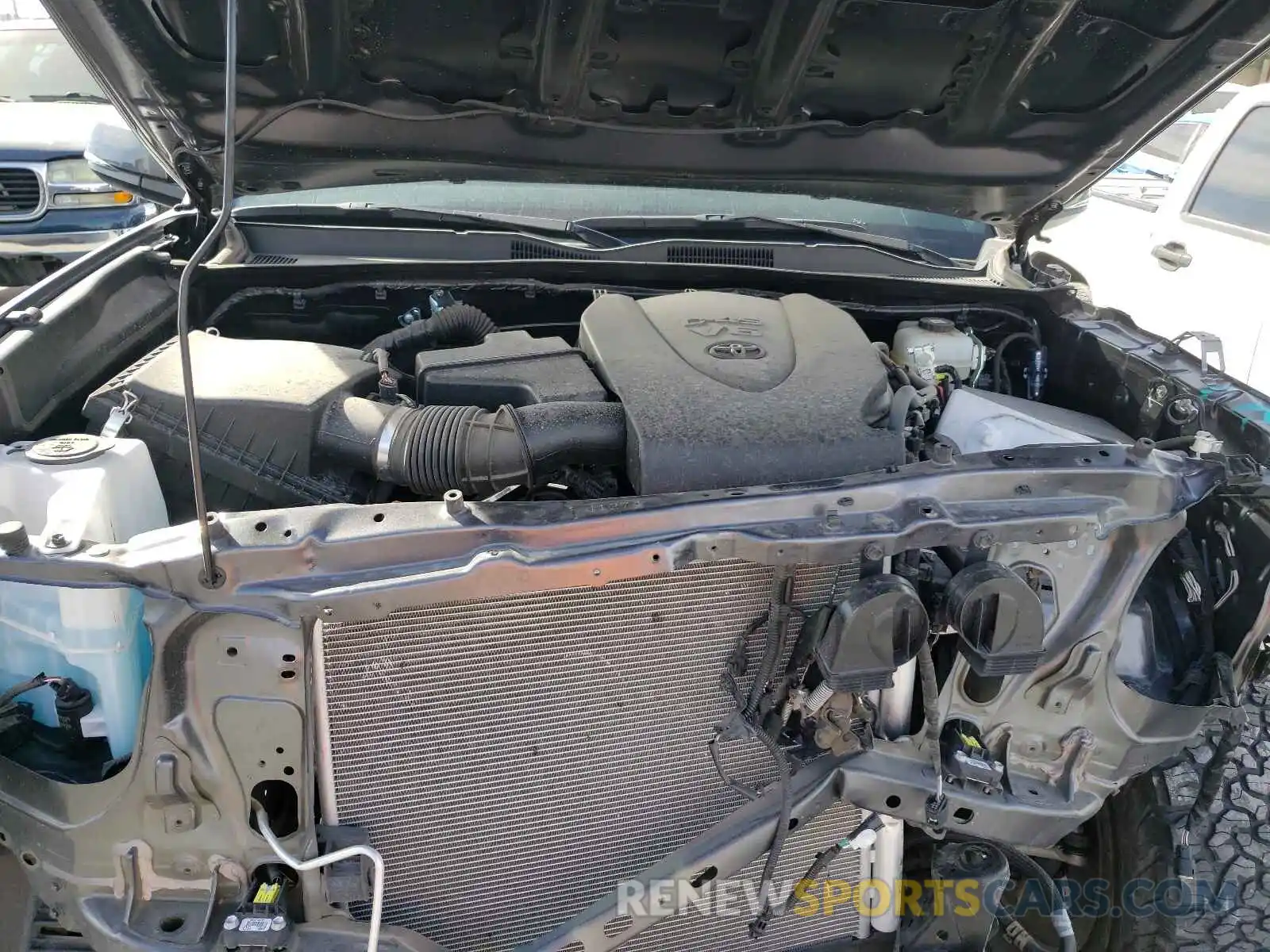 7 Photograph of a damaged car 5TFCZ5AN1MX247728 TOYOTA TACOMA 2021