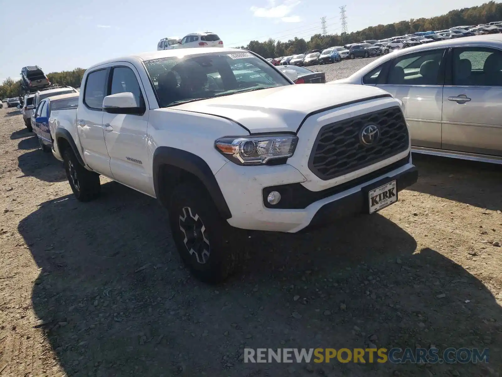 1 Photograph of a damaged car 5TFCZ5AN1MX248734 TOYOTA TACOMA 2021