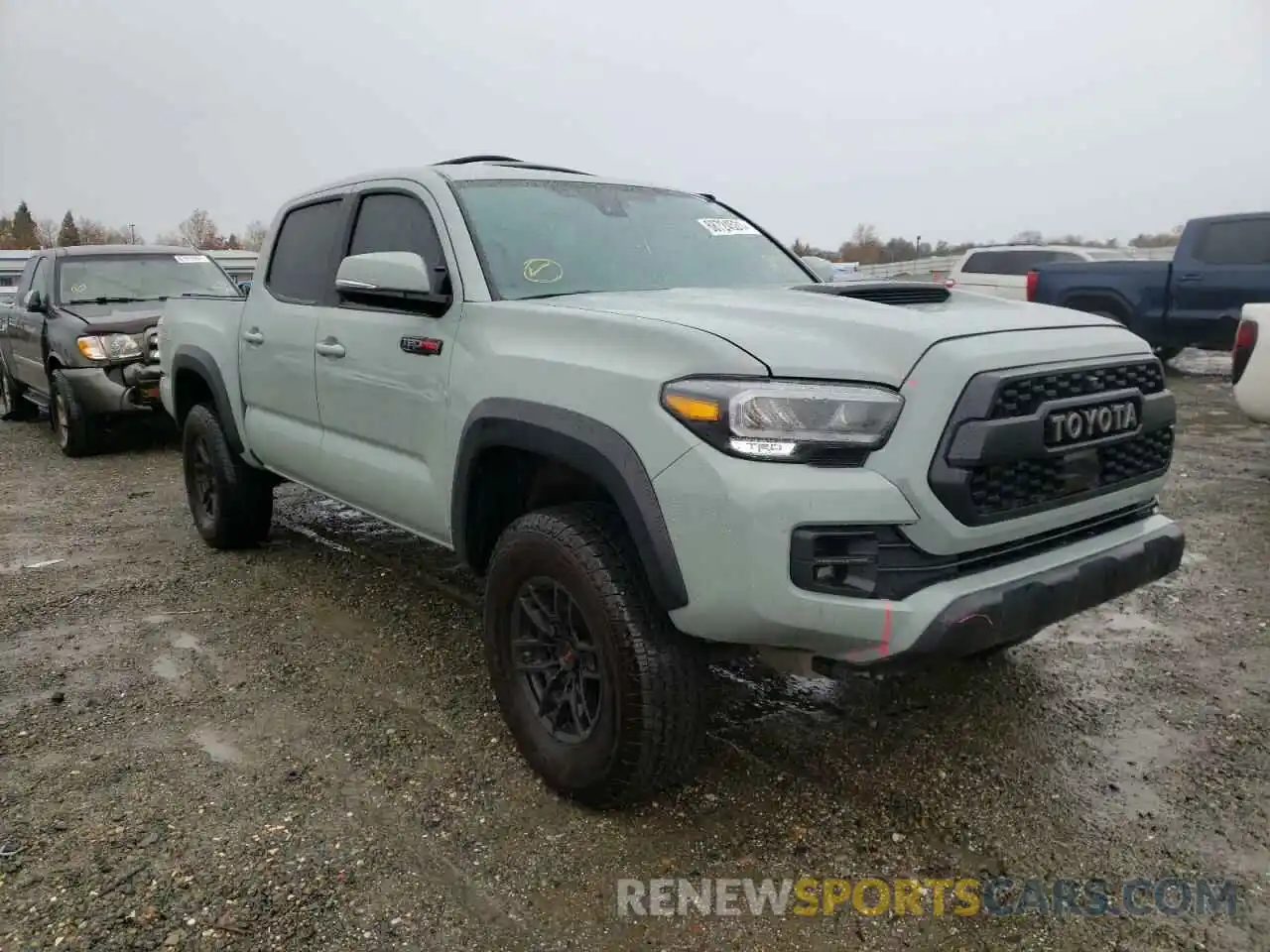 1 Photograph of a damaged car 5TFCZ5AN1MX248930 TOYOTA TACOMA 2021