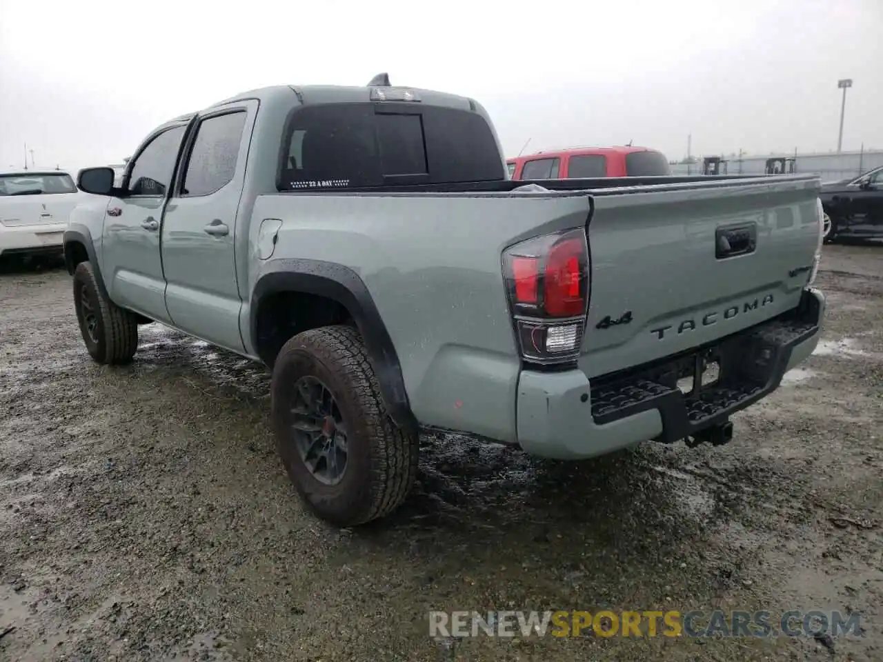 3 Photograph of a damaged car 5TFCZ5AN1MX248930 TOYOTA TACOMA 2021