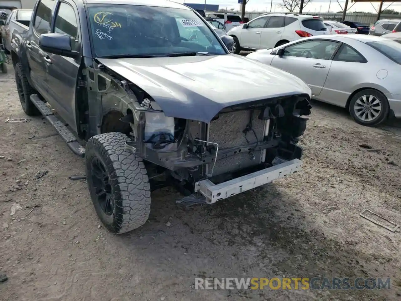 9 Photograph of a damaged car 5TFCZ5AN1MX253979 TOYOTA TACOMA 2021