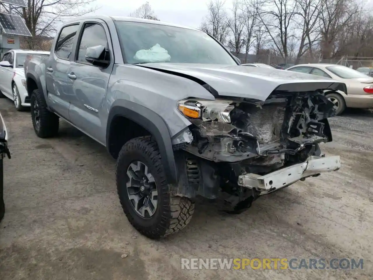 1 Photograph of a damaged car 5TFCZ5AN1MX256123 TOYOTA TACOMA 2021