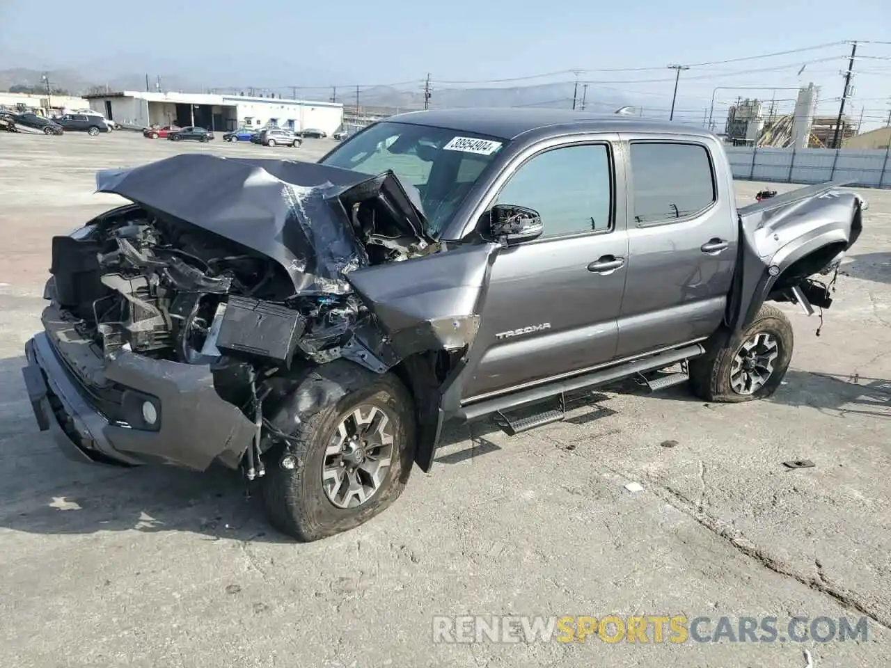 1 Photograph of a damaged car 5TFCZ5AN1MX257918 TOYOTA TACOMA 2021