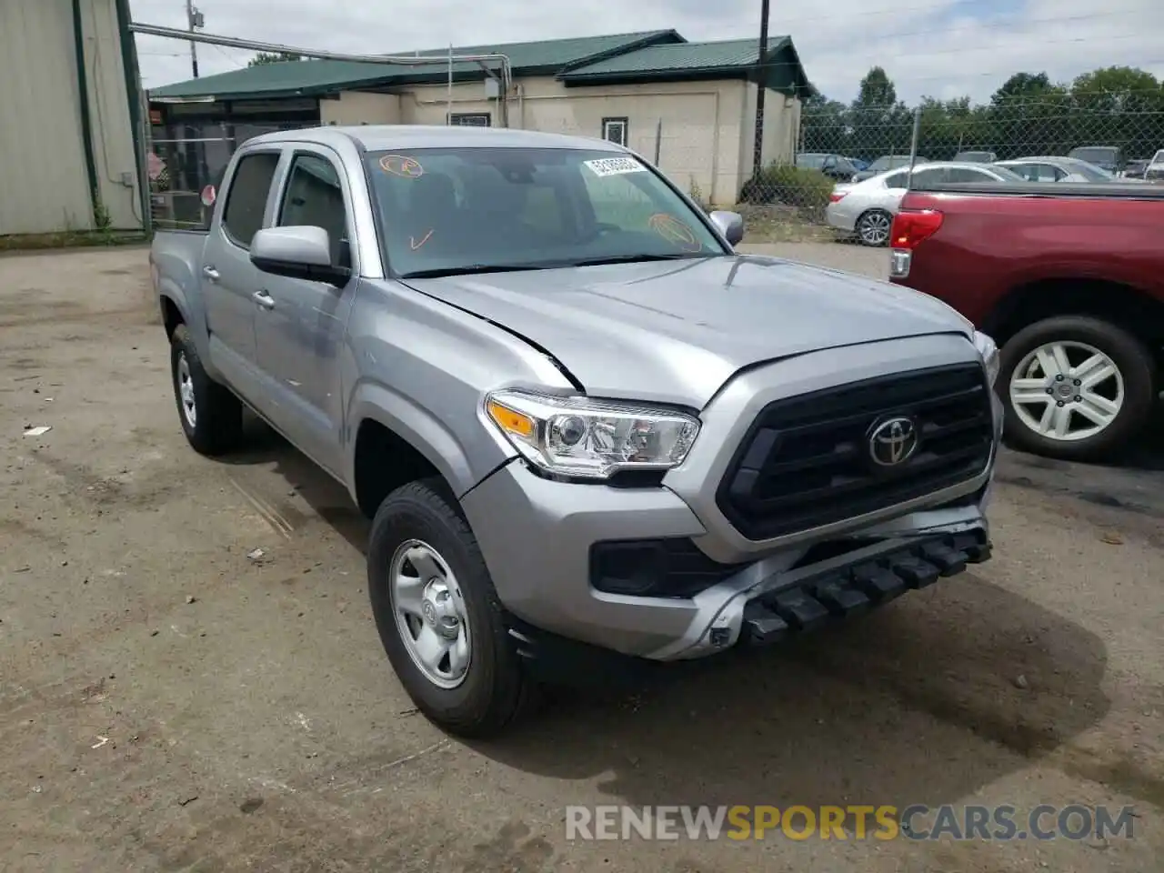 1 Photograph of a damaged car 5TFCZ5AN1MX261029 TOYOTA TACOMA 2021