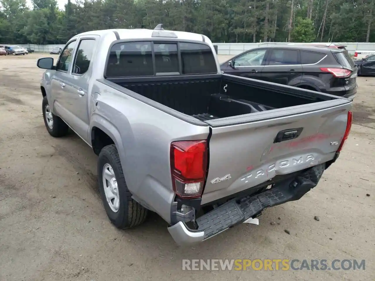 3 Photograph of a damaged car 5TFCZ5AN1MX261029 TOYOTA TACOMA 2021