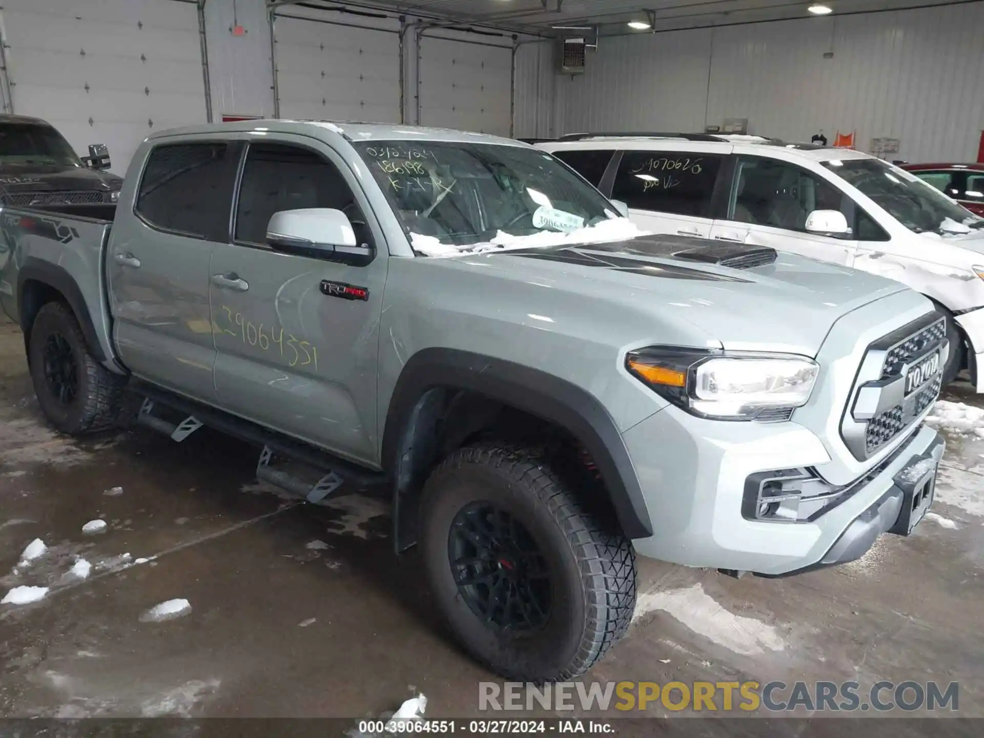 1 Photograph of a damaged car 5TFCZ5AN1MX262827 TOYOTA TACOMA 2021