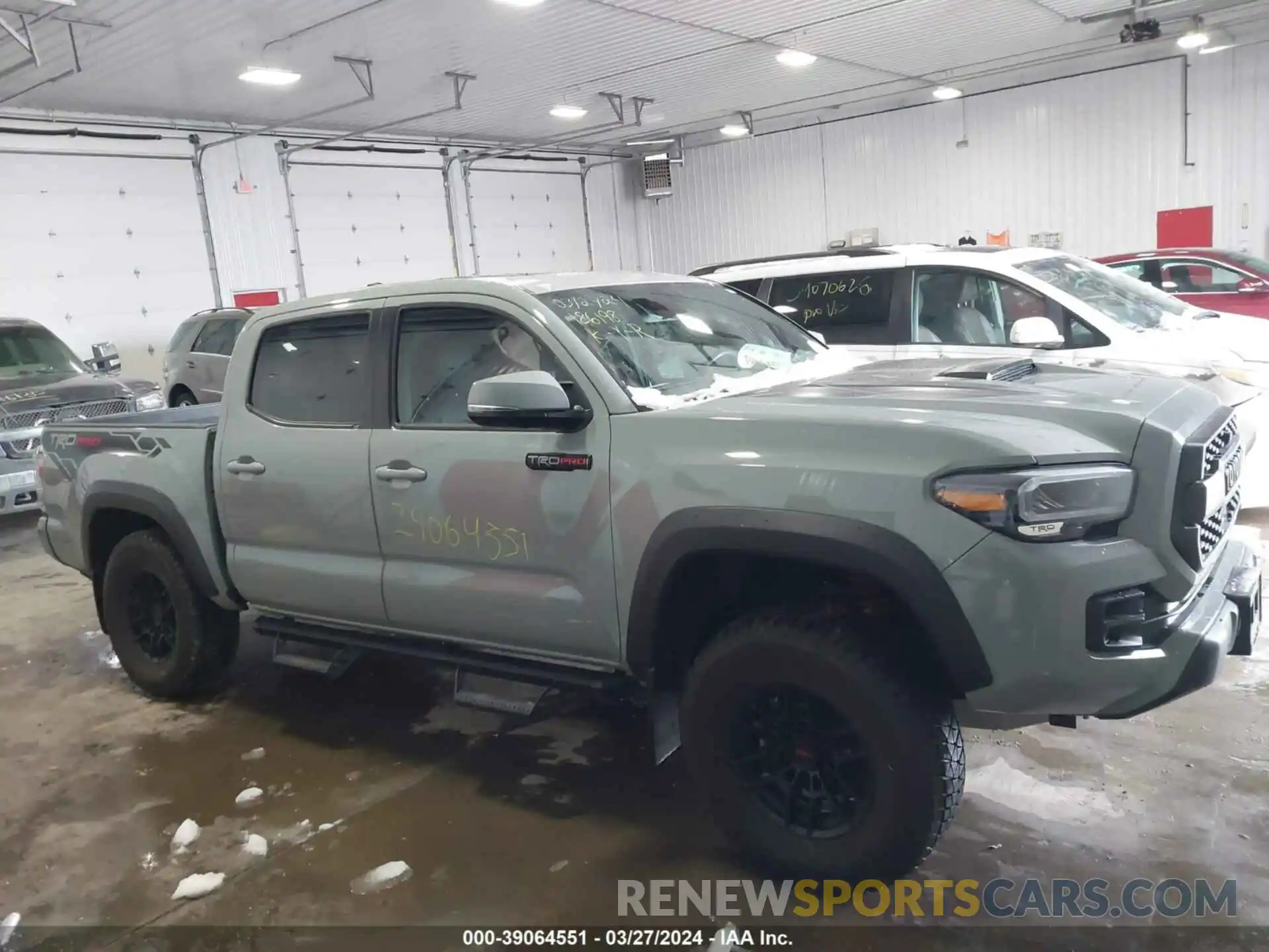 13 Photograph of a damaged car 5TFCZ5AN1MX262827 TOYOTA TACOMA 2021