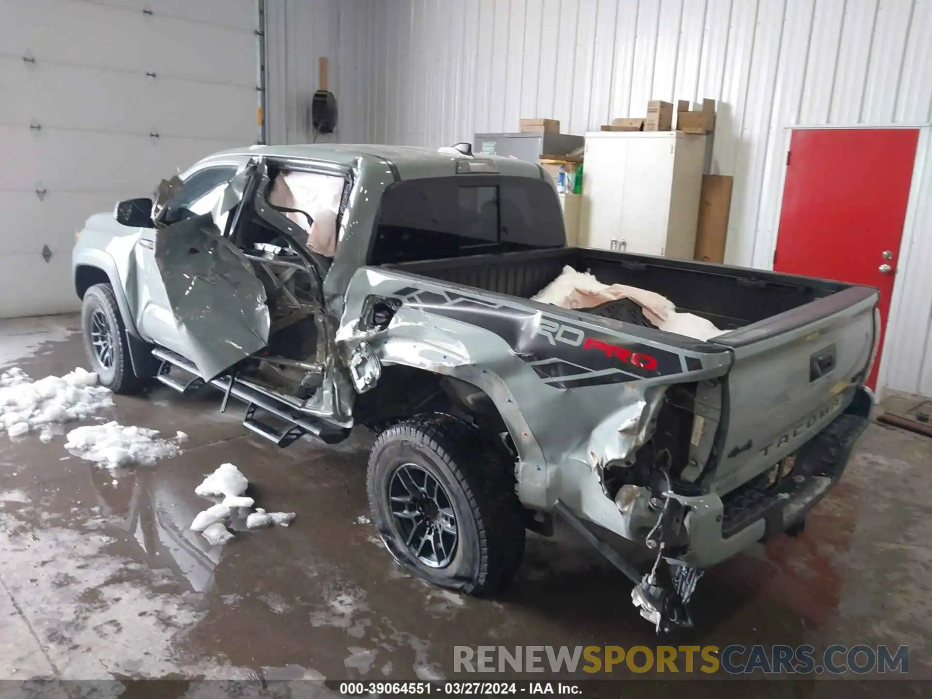 3 Photograph of a damaged car 5TFCZ5AN1MX262827 TOYOTA TACOMA 2021