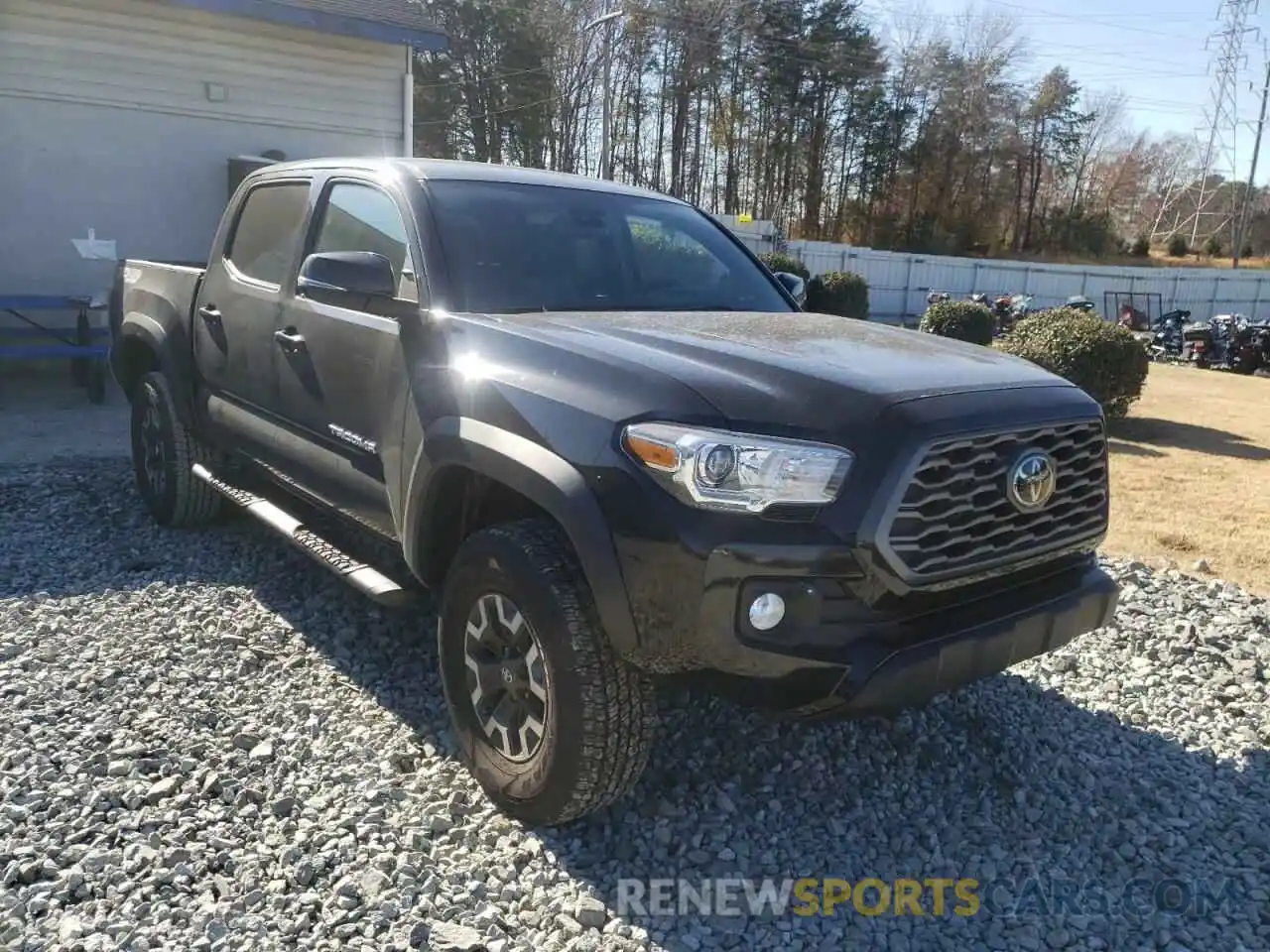 1 Photograph of a damaged car 5TFCZ5AN1MX269759 TOYOTA TACOMA 2021