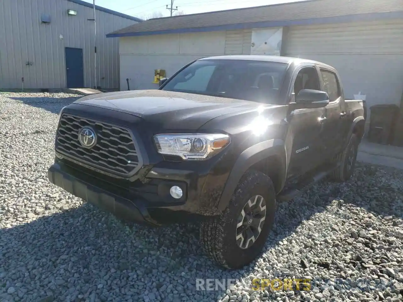 2 Photograph of a damaged car 5TFCZ5AN1MX269759 TOYOTA TACOMA 2021