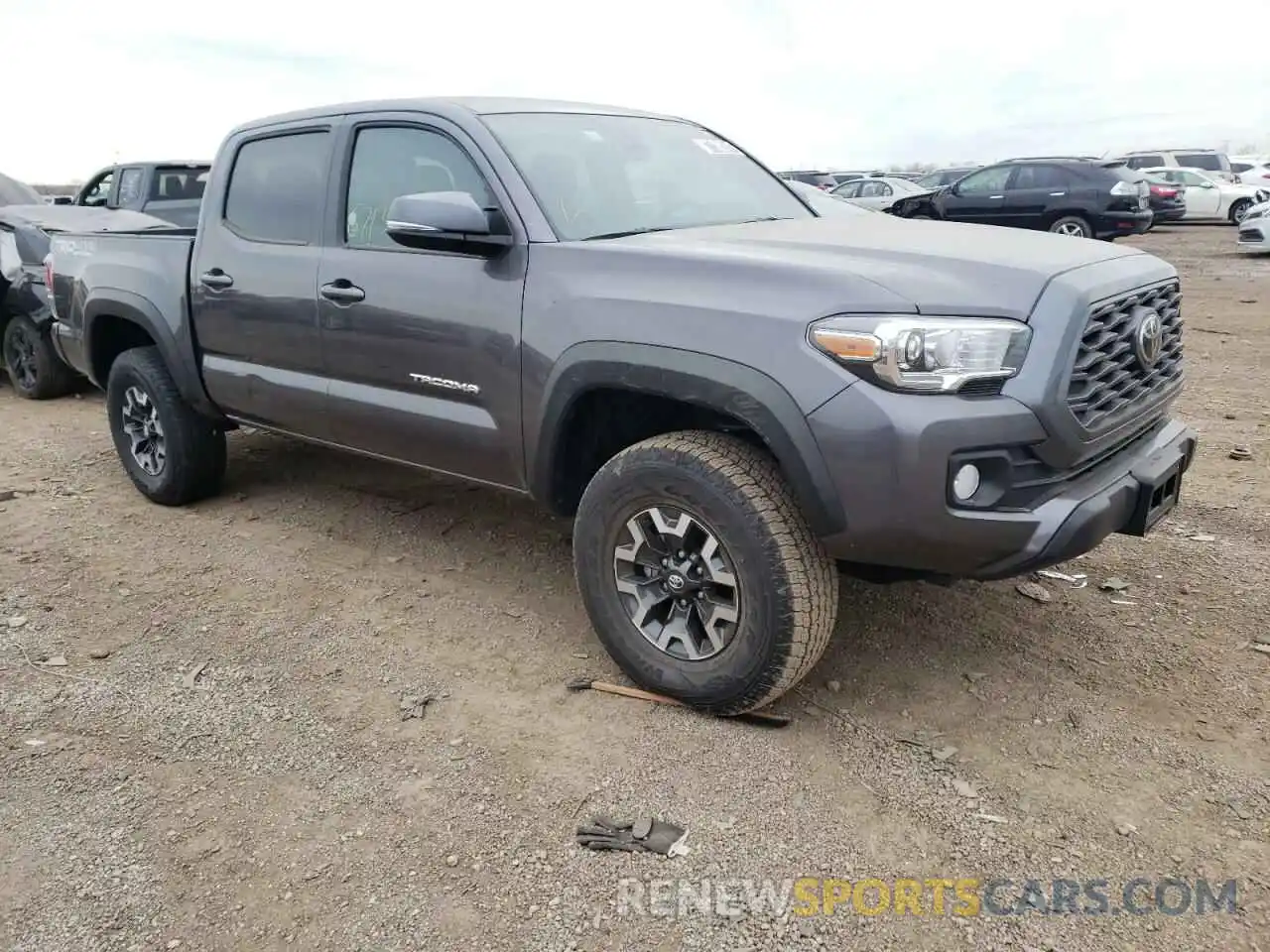 1 Photograph of a damaged car 5TFCZ5AN1MX272726 TOYOTA TACOMA 2021