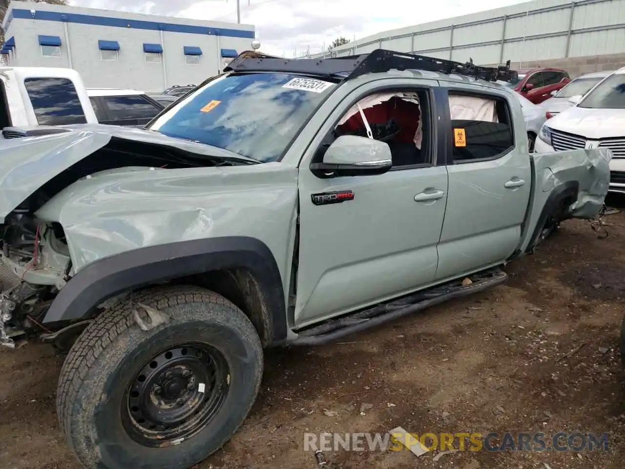 9 Photograph of a damaged car 5TFCZ5AN2MX245678 TOYOTA TACOMA 2021