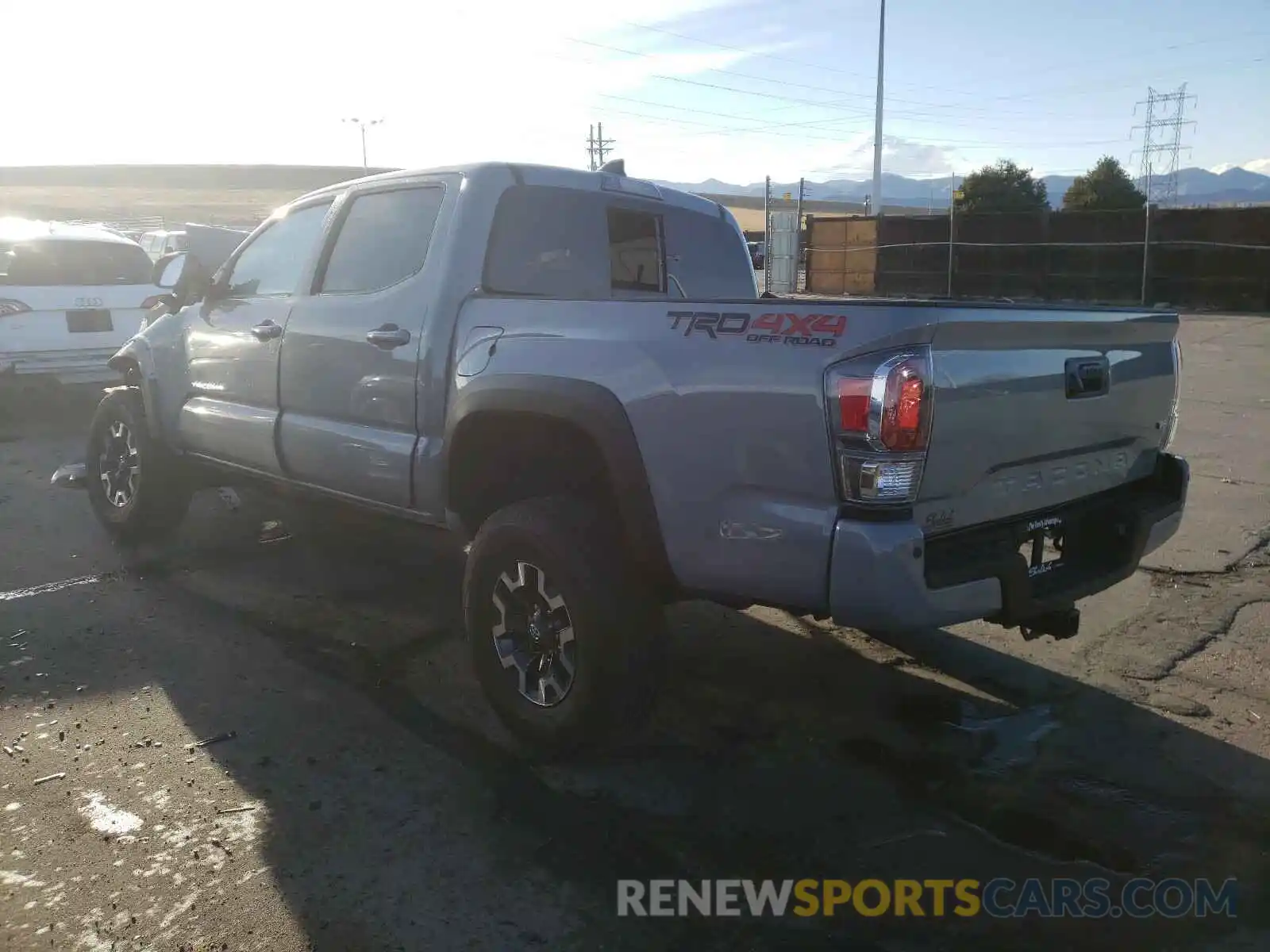 3 Photograph of a damaged car 5TFCZ5AN2MX247110 TOYOTA TACOMA 2021