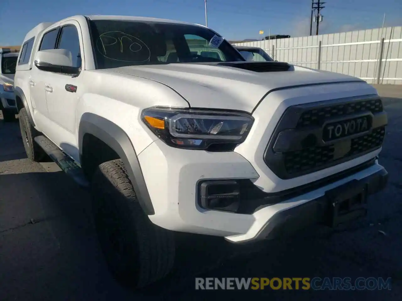 1 Photograph of a damaged car 5TFCZ5AN2MX248158 TOYOTA TACOMA 2021