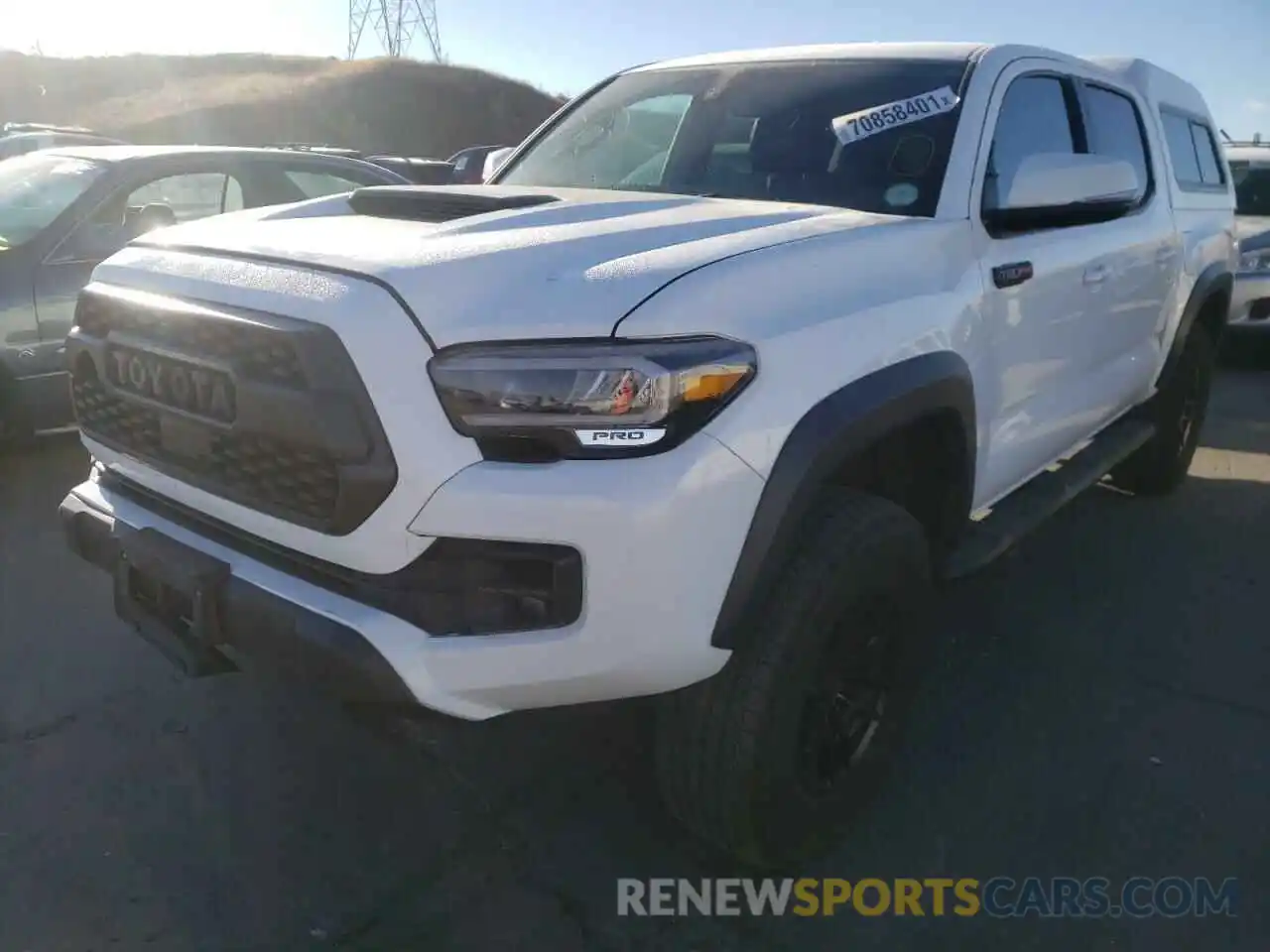 2 Photograph of a damaged car 5TFCZ5AN2MX248158 TOYOTA TACOMA 2021