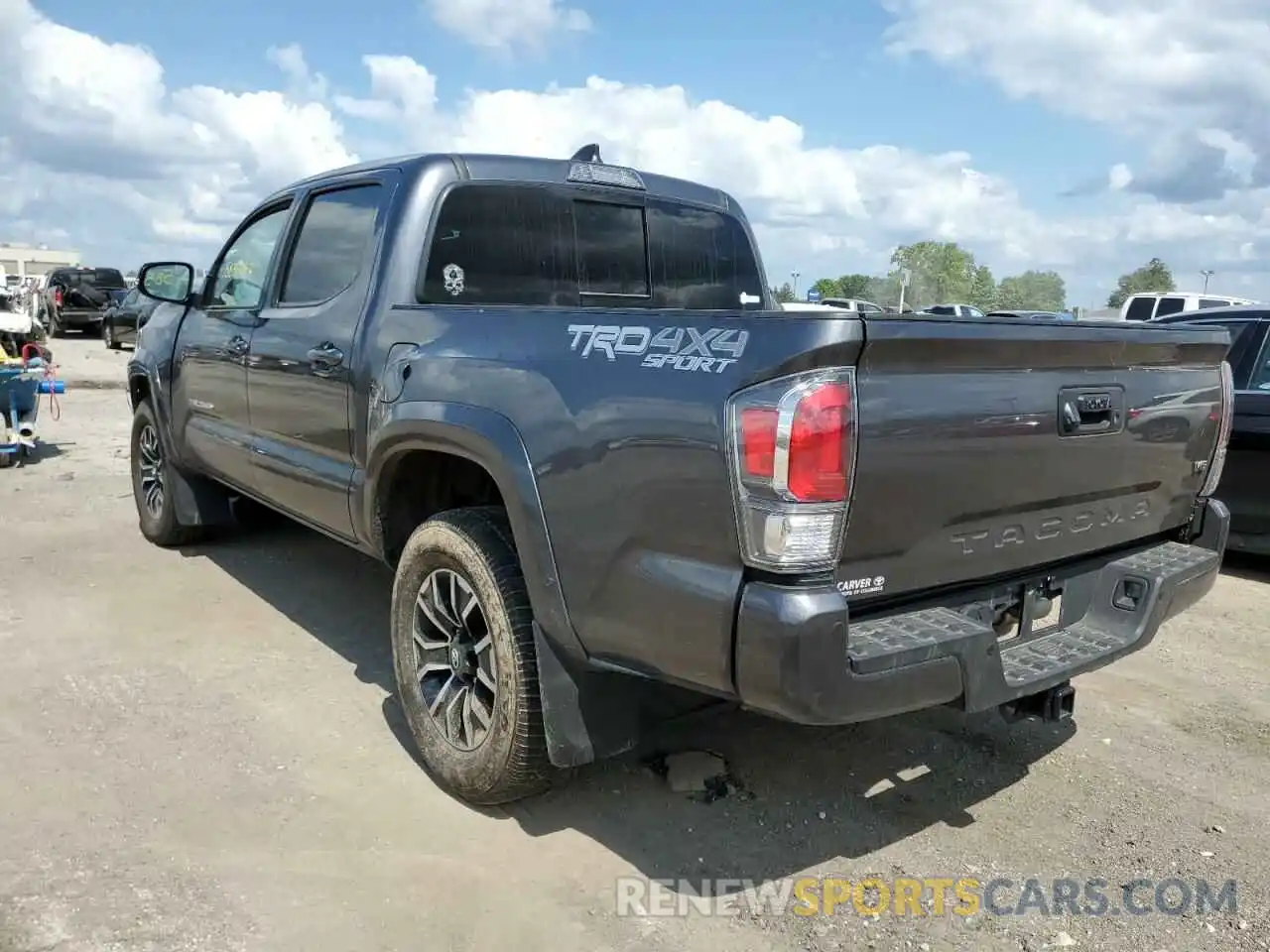 3 Photograph of a damaged car 5TFCZ5AN2MX248208 TOYOTA TACOMA 2021