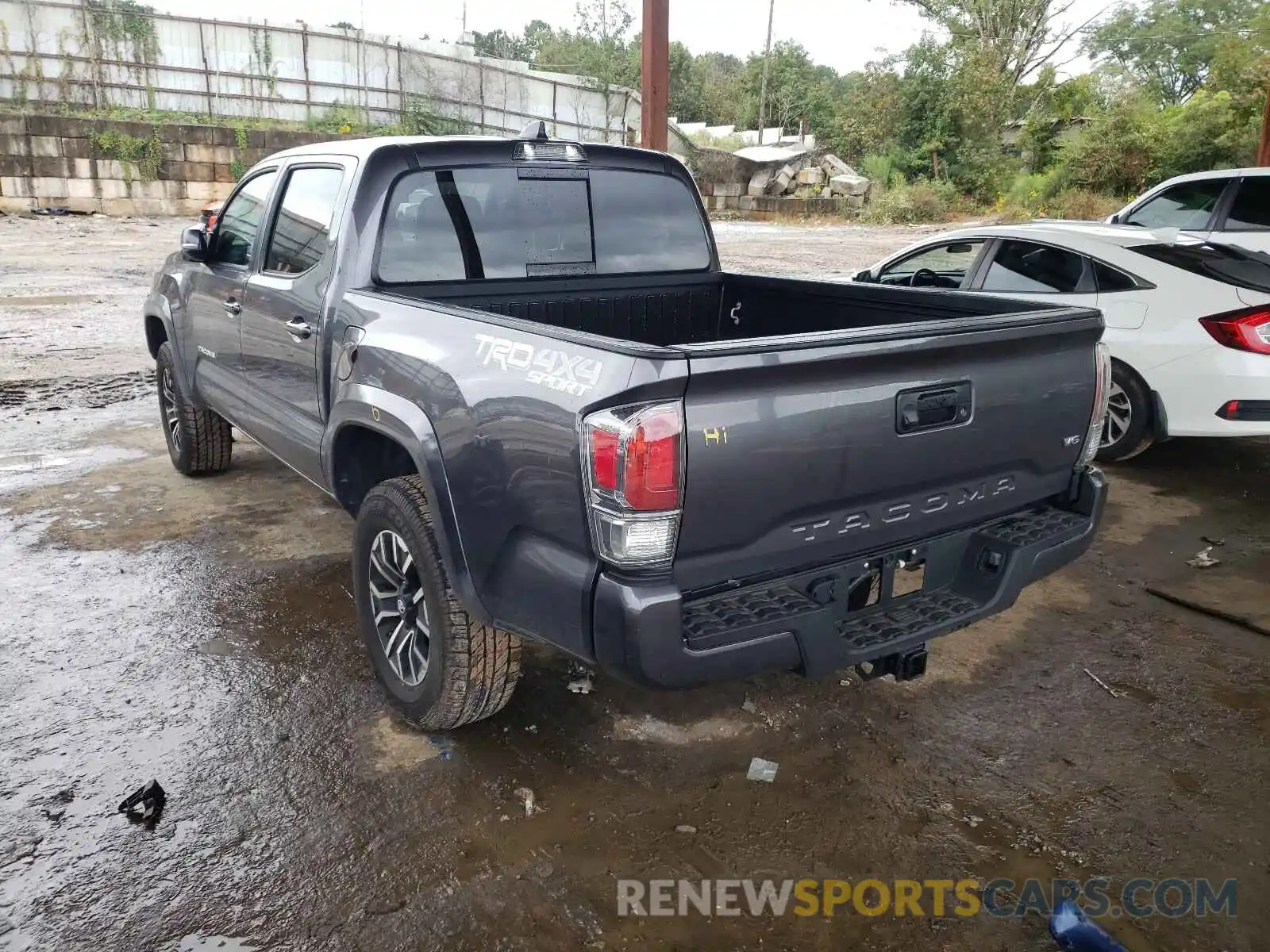 3 Photograph of a damaged car 5TFCZ5AN2MX252503 TOYOTA TACOMA 2021