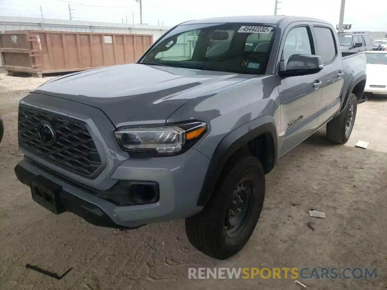 2 Photograph of a damaged car 5TFCZ5AN2MX252792 TOYOTA TACOMA 2021