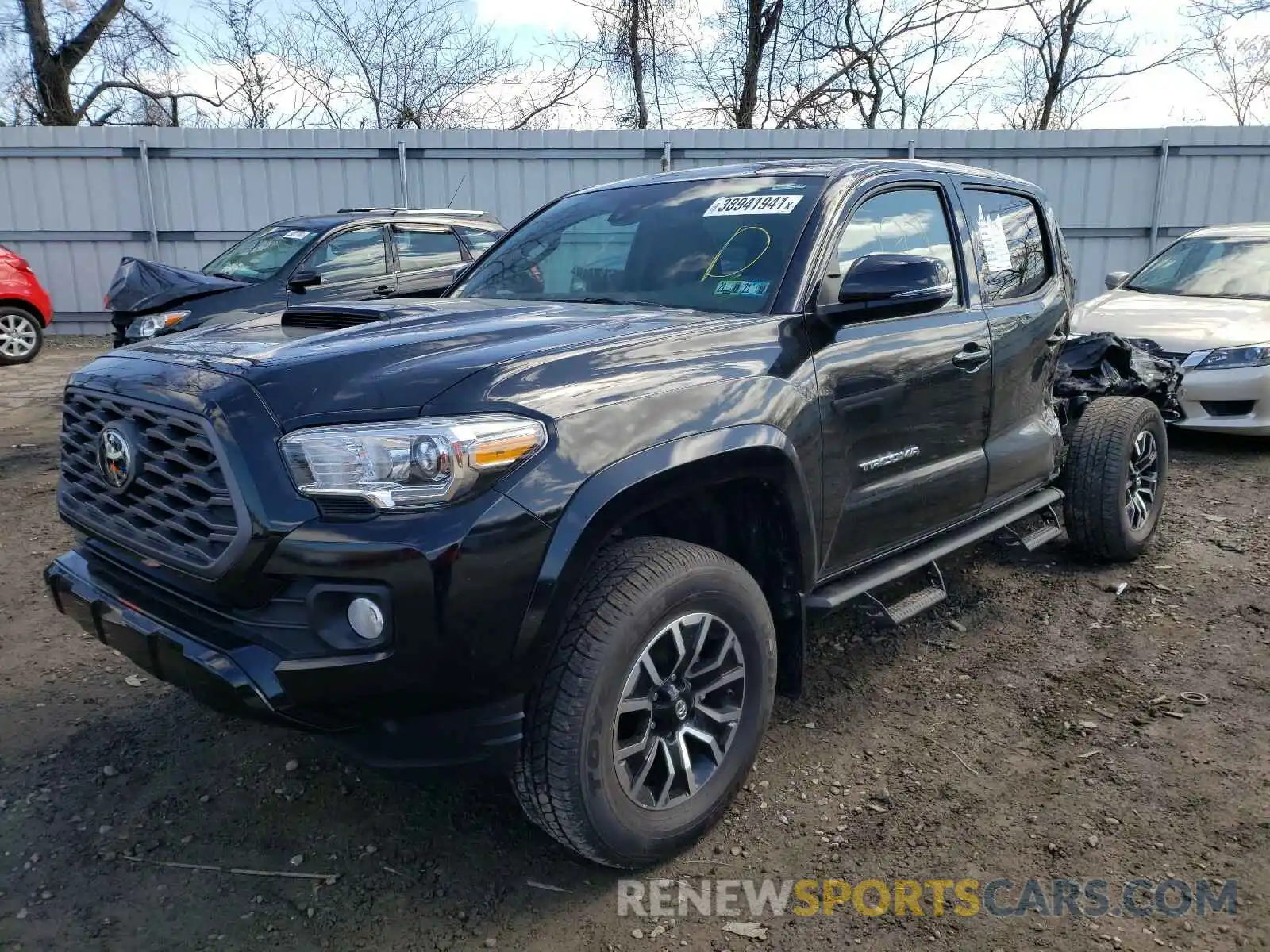 2 Photograph of a damaged car 5TFCZ5AN2MX256289 TOYOTA TACOMA 2021