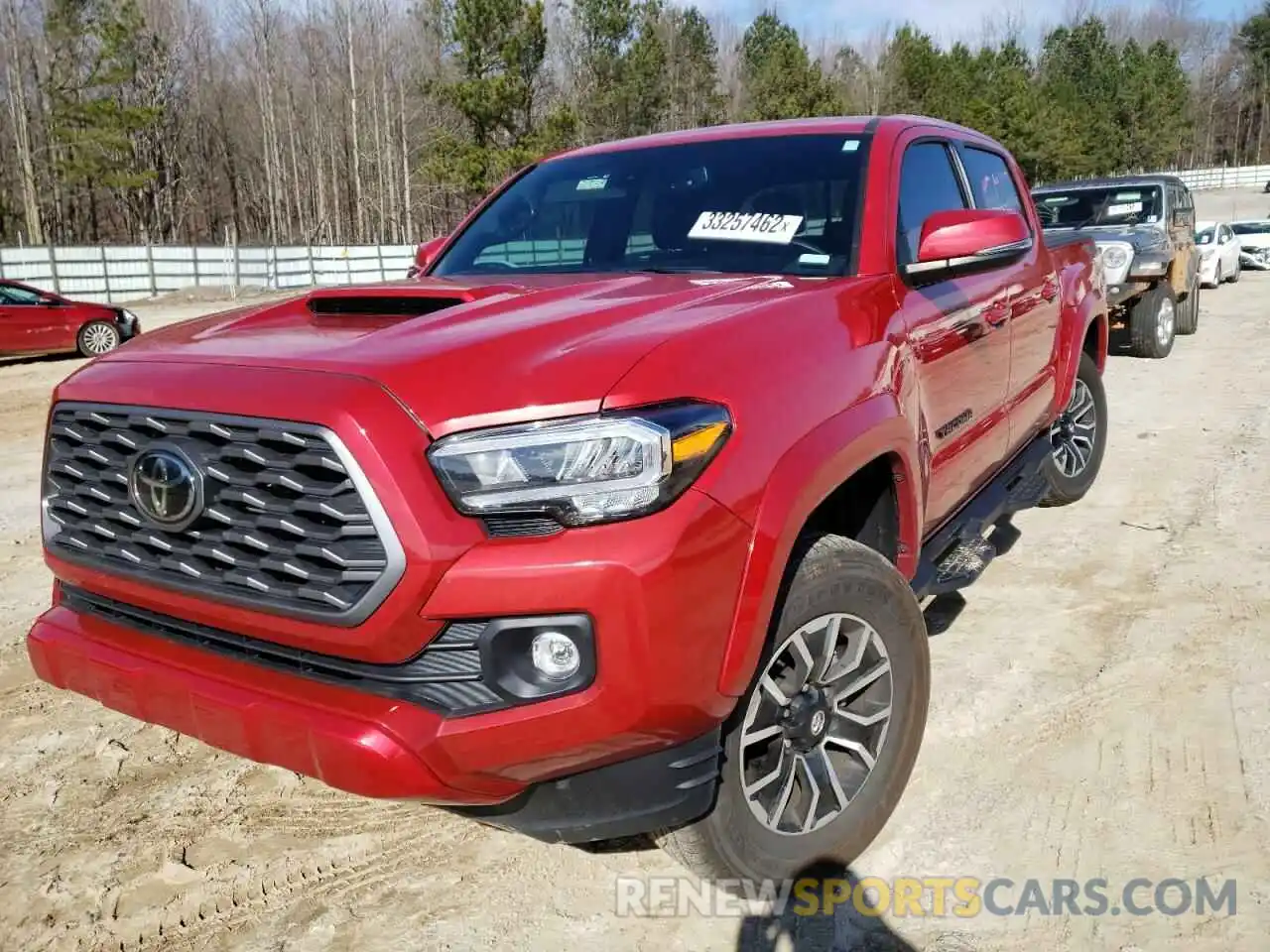 2 Photograph of a damaged car 5TFCZ5AN2MX259905 TOYOTA TACOMA 2021