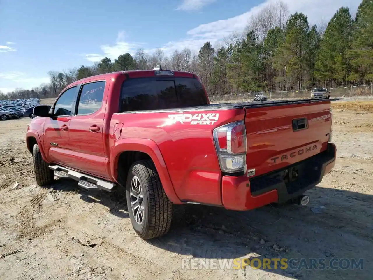 3 Фотография поврежденного автомобиля 5TFCZ5AN2MX259905 TOYOTA TACOMA 2021