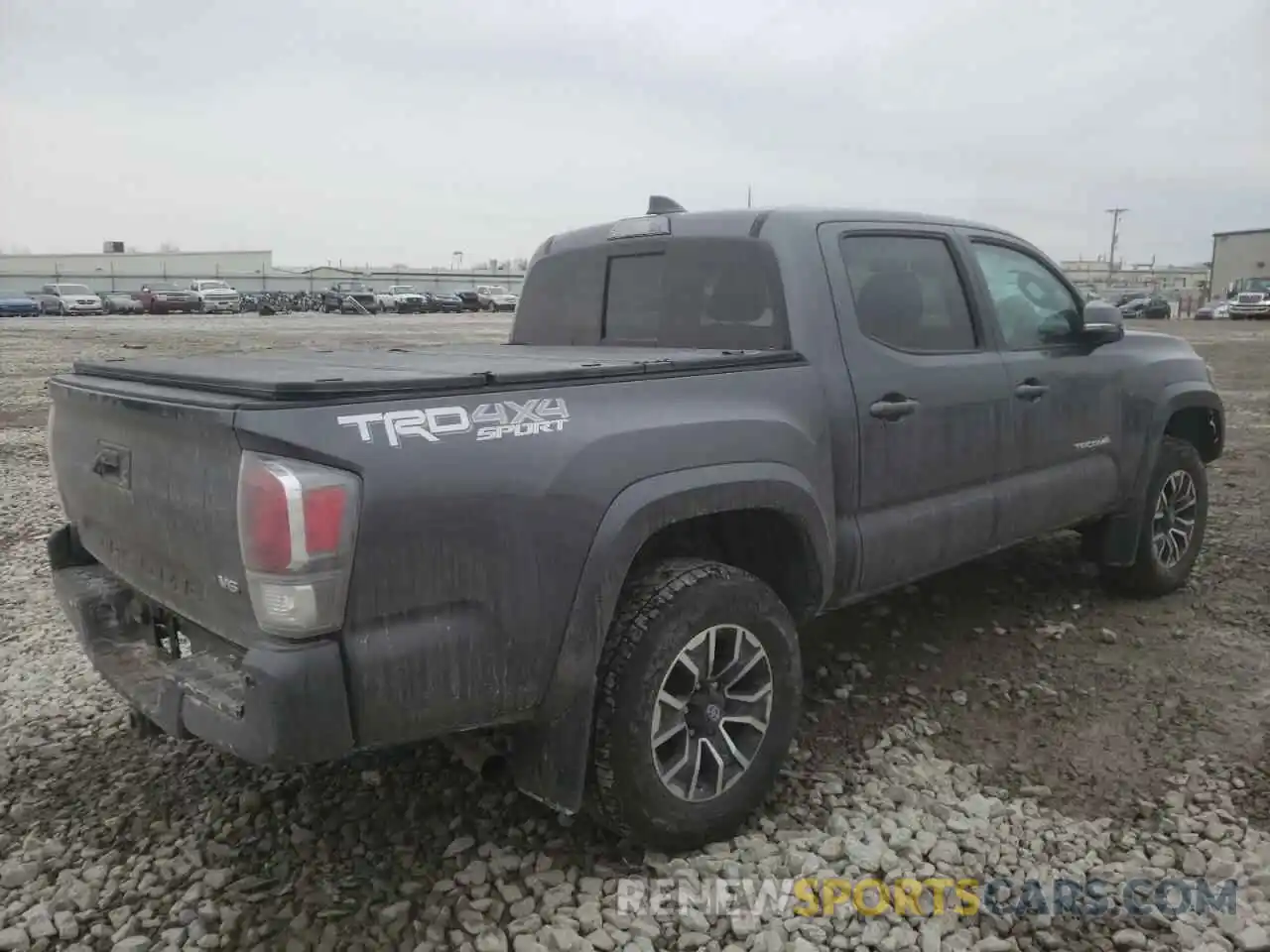 4 Фотография поврежденного автомобиля 5TFCZ5AN2MX260066 TOYOTA TACOMA 2021