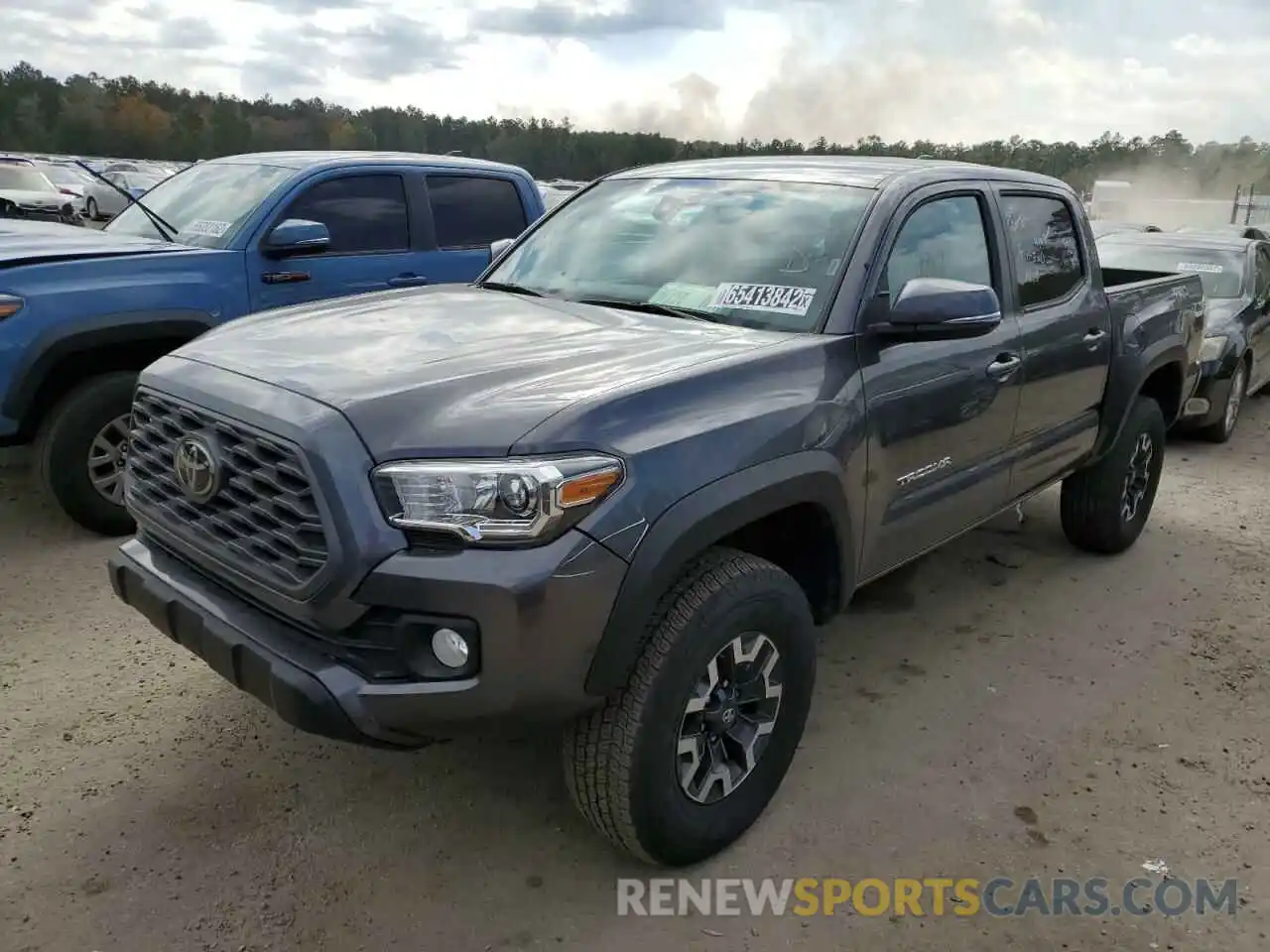 2 Фотография поврежденного автомобиля 5TFCZ5AN2MX263341 TOYOTA TACOMA 2021