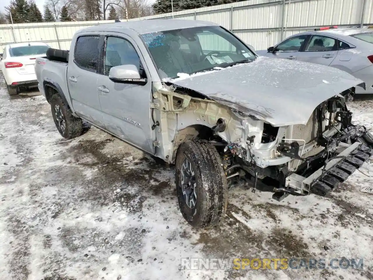 1 Photograph of a damaged car 5TFCZ5AN2MX267311 TOYOTA TACOMA 2021