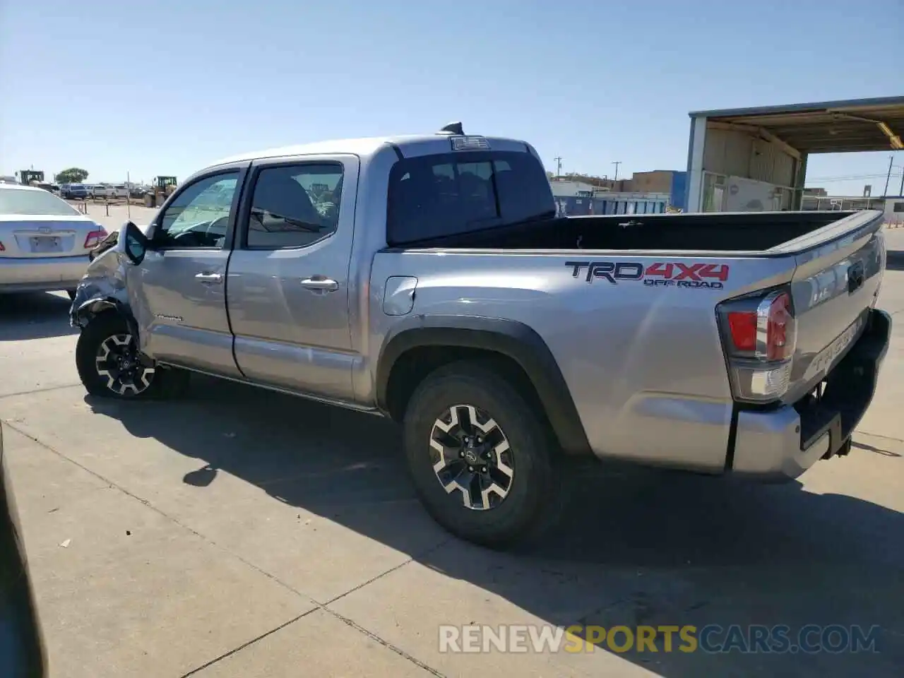 2 Photograph of a damaged car 5TFCZ5AN2MX268877 TOYOTA TACOMA 2021