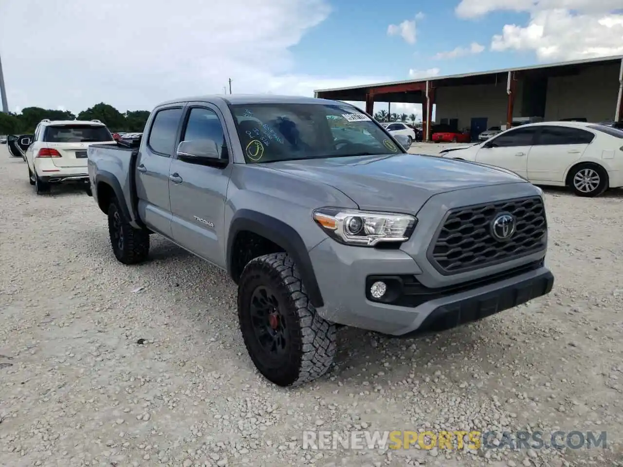 1 Photograph of a damaged car 5TFCZ5AN2MX272105 TOYOTA TACOMA 2021