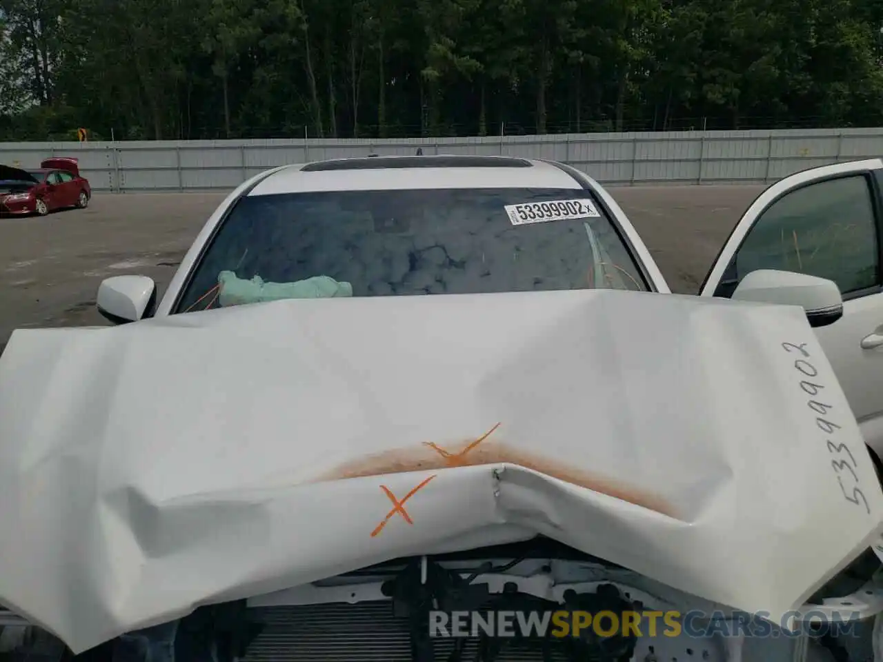 7 Photograph of a damaged car 5TFCZ5AN3MX246872 TOYOTA TACOMA 2021