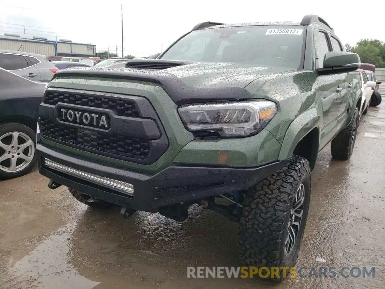 9 Фотография поврежденного автомобиля 5TFCZ5AN3MX256043 TOYOTA TACOMA 2021