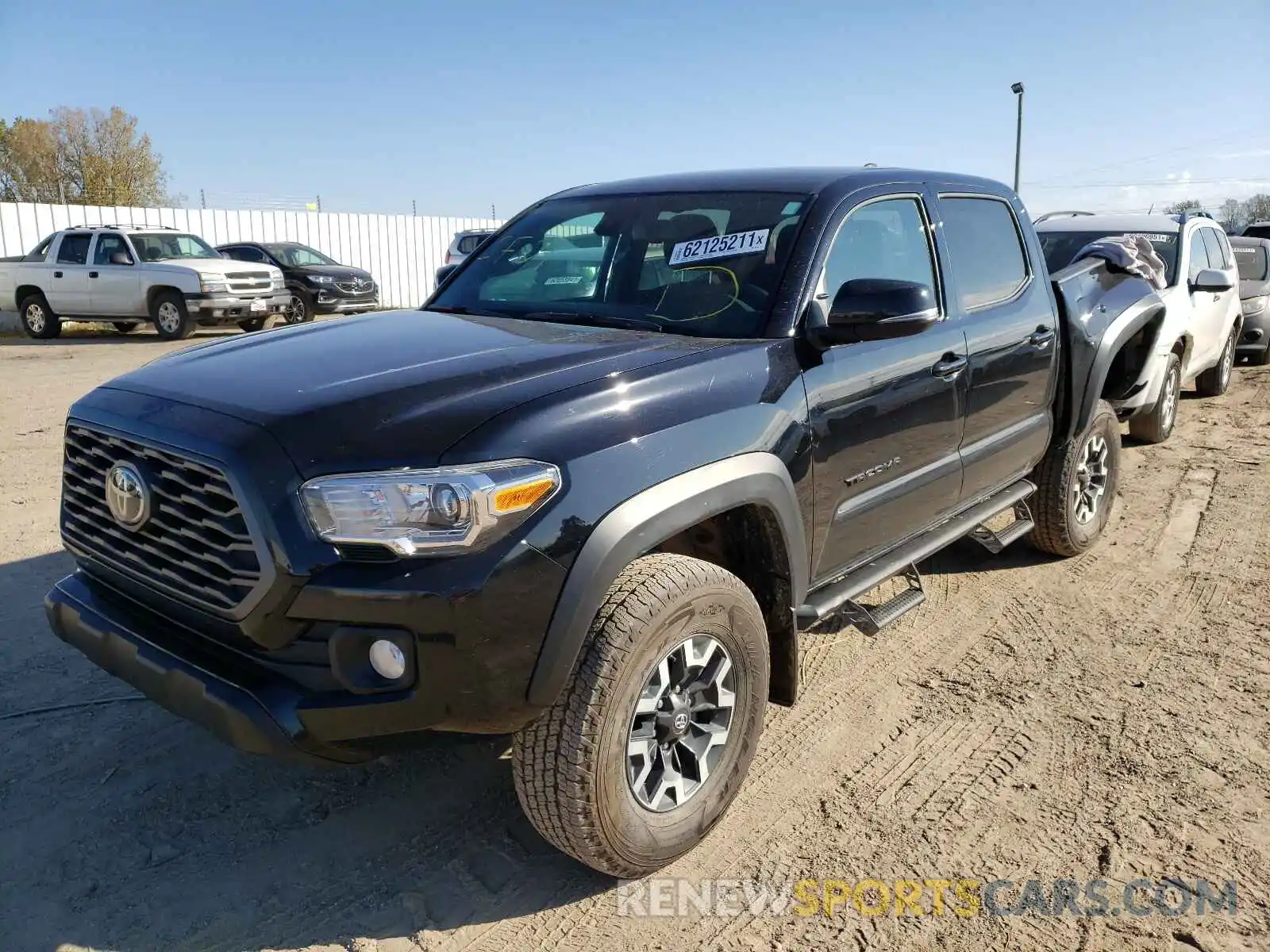 2 Photograph of a damaged car 5TFCZ5AN3MX267592 TOYOTA TACOMA 2021