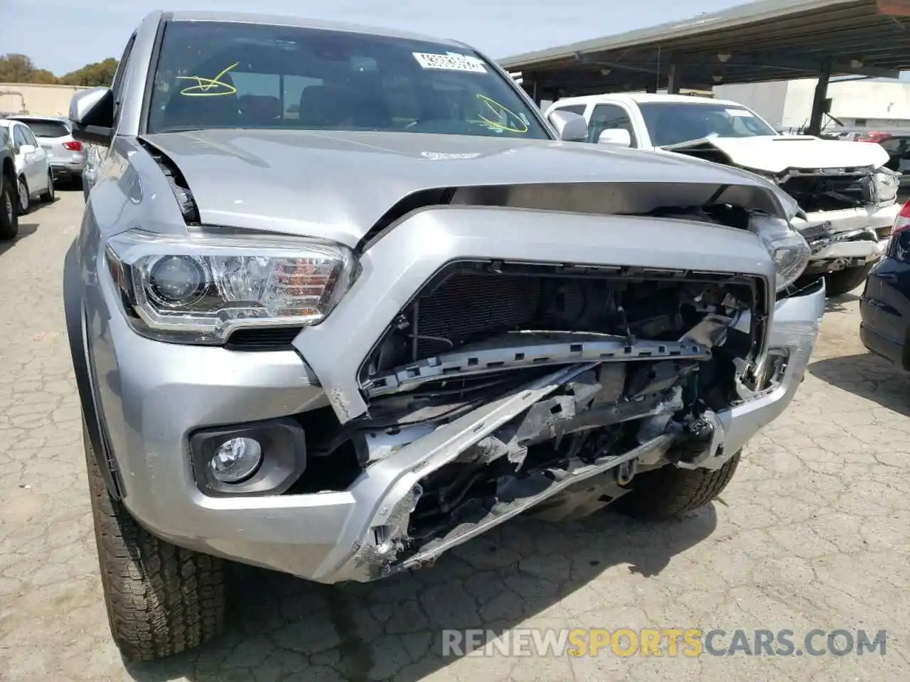 9 Фотография поврежденного автомобиля 5TFCZ5AN3MX268306 TOYOTA TACOMA 2021