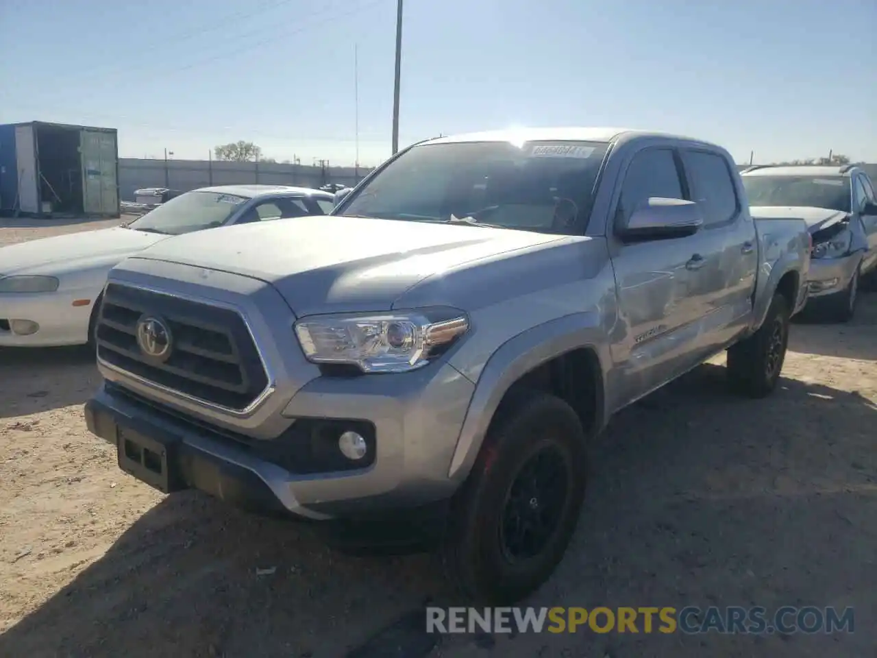 2 Photograph of a damaged car 5TFCZ5AN3MX270413 TOYOTA TACOMA 2021